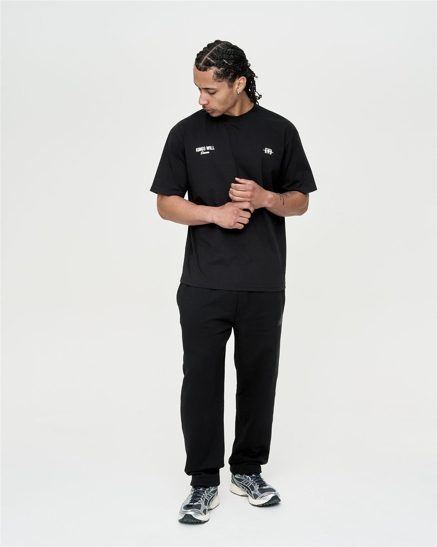 Mens Studio Garment District T-Shirt Black