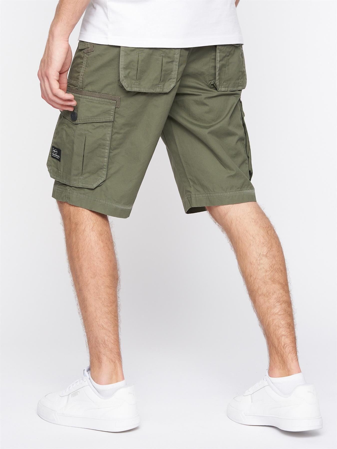 Kyron Cargo Shorts Olive