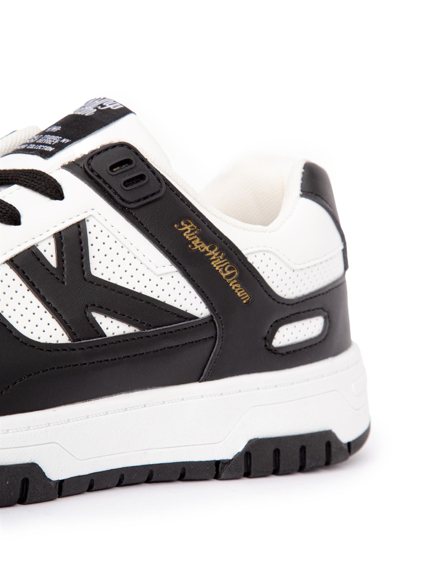 Mens Studio Kay Skater Trainers Black/White