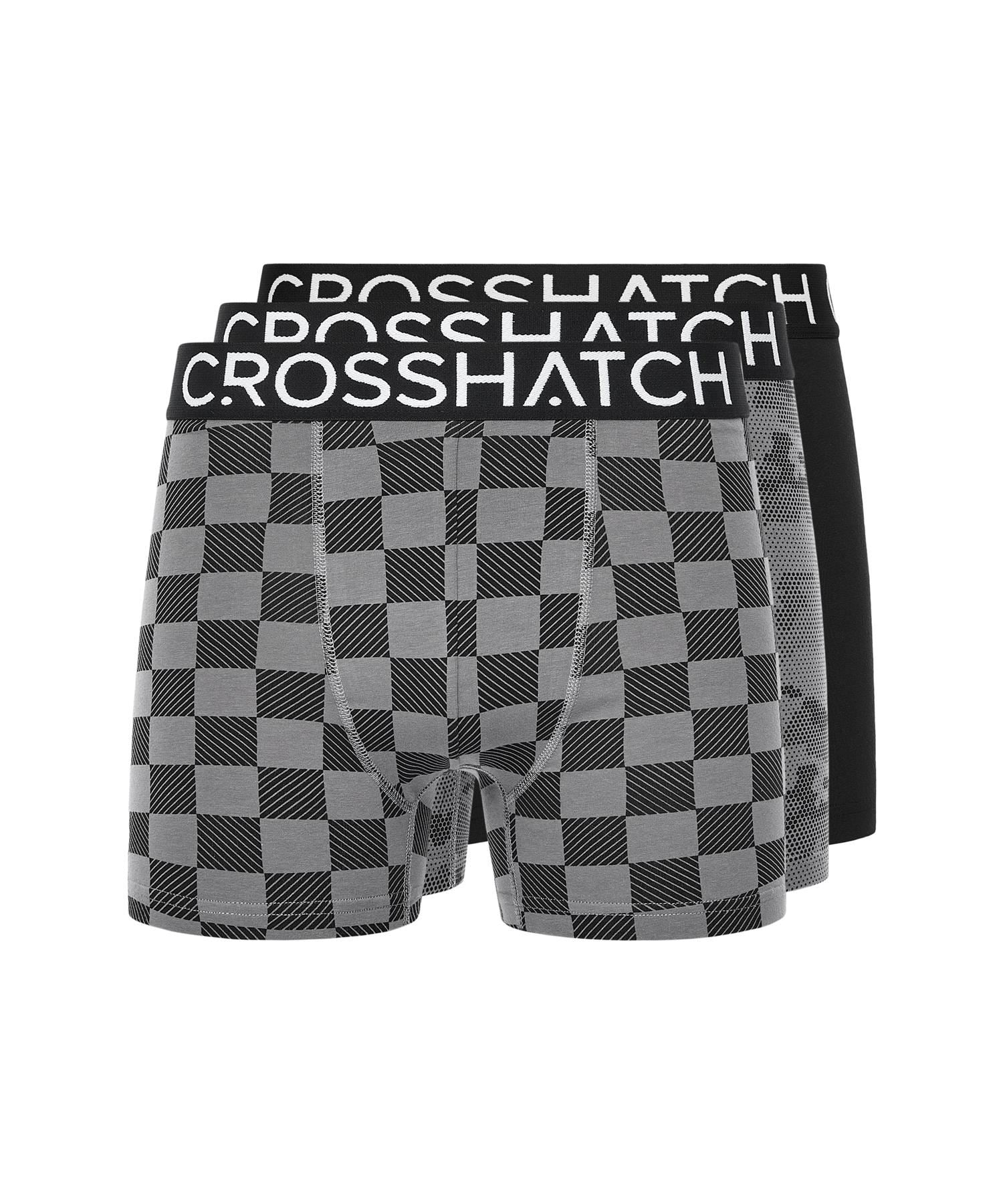 Mens Bresler Boxers 3pk Black