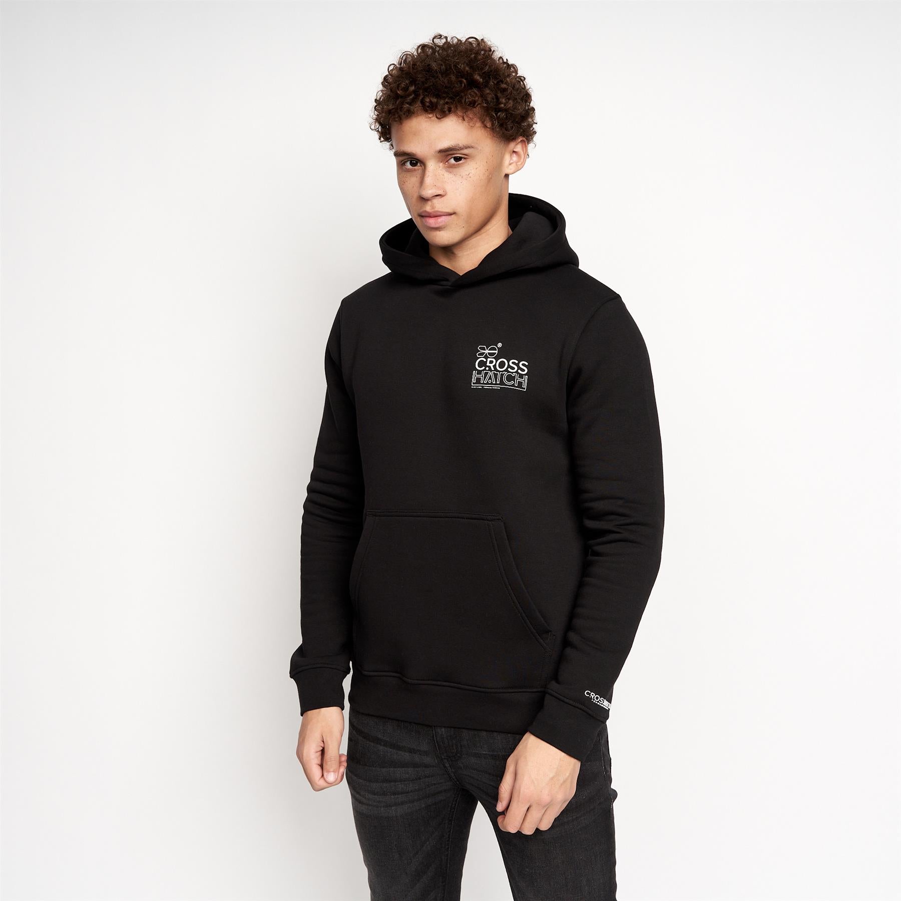 Mens Karver Hoodie Black