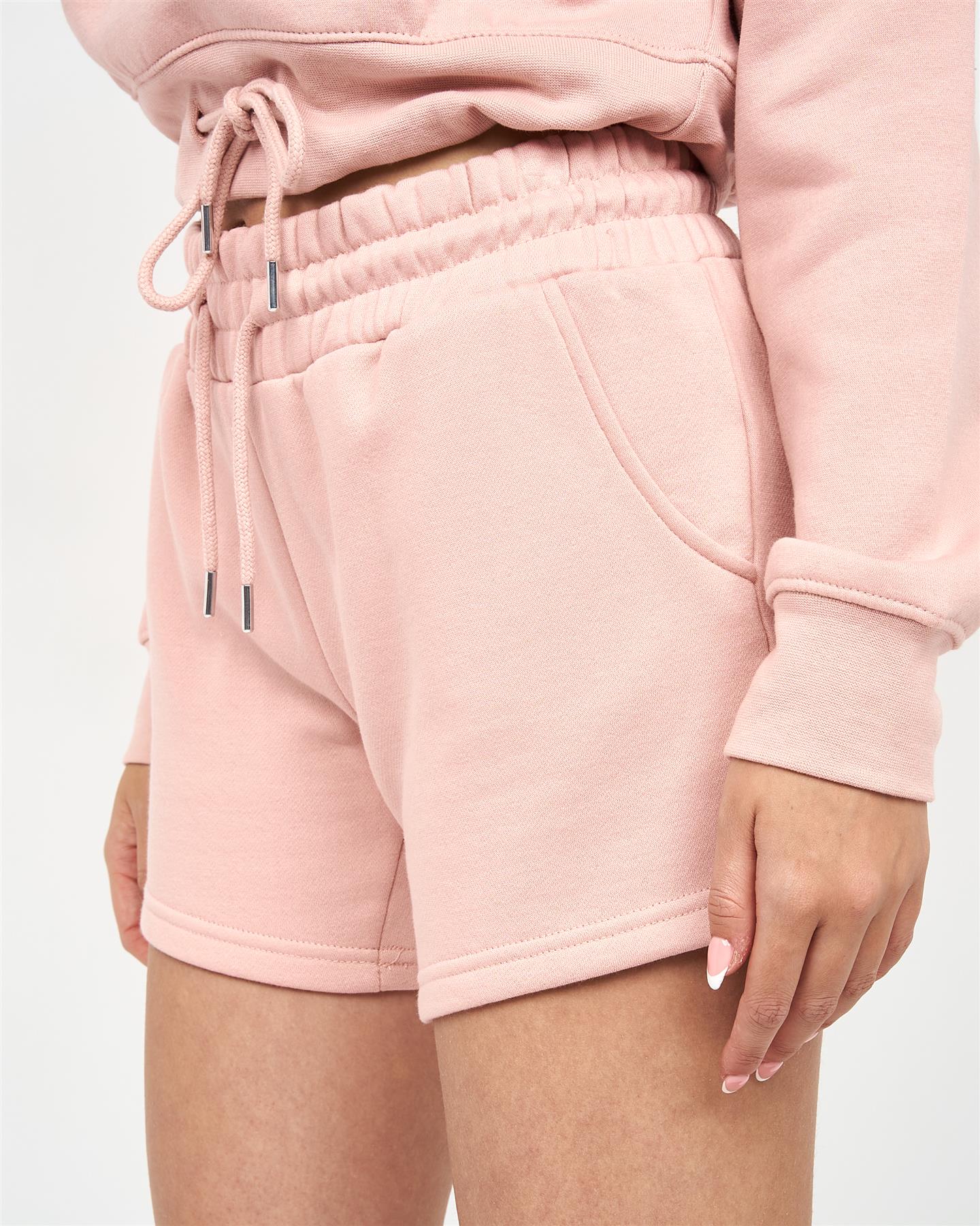 Womens Shimila Jog Shorts Dusty Pink