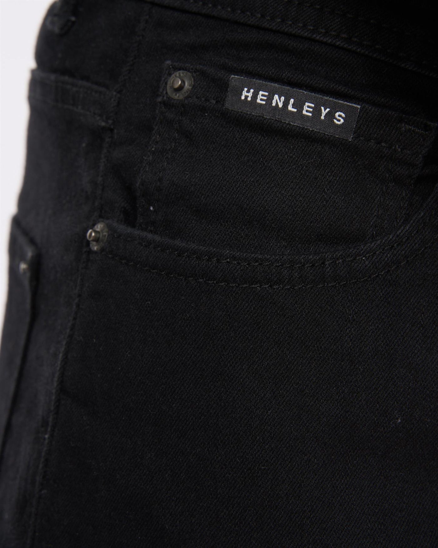 Mens Craze Comfort Fit Jeans Black