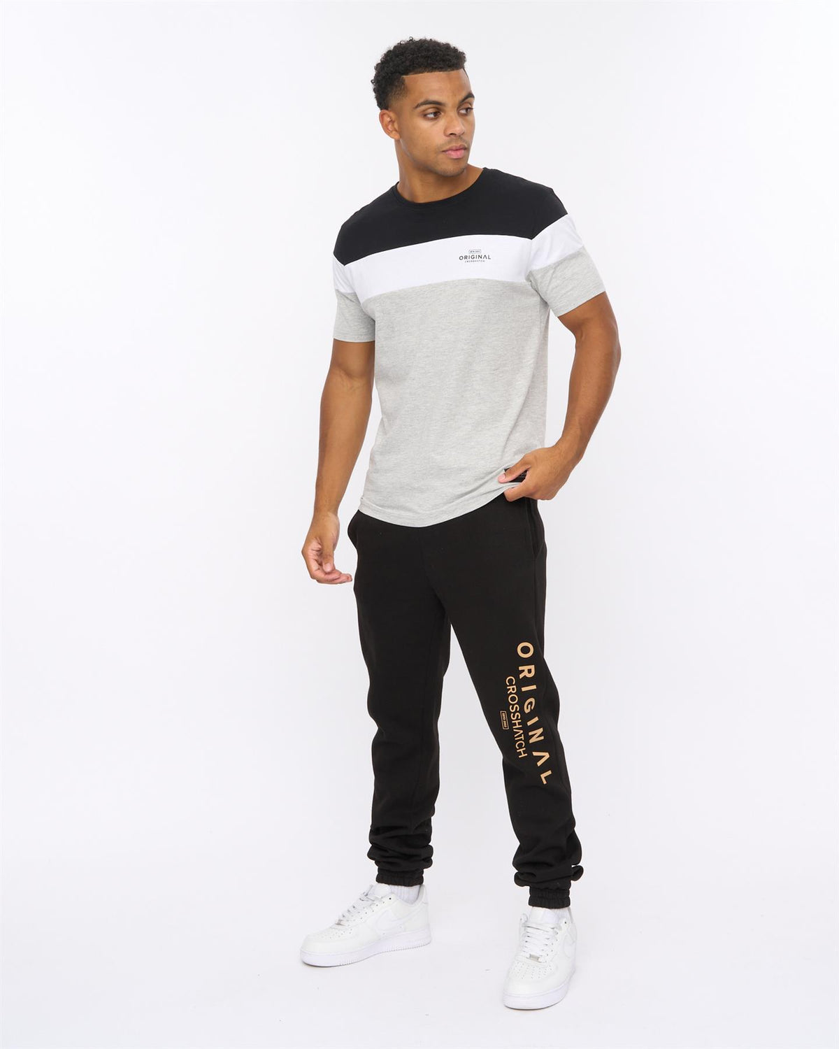 Mens Jamals Joggers Black