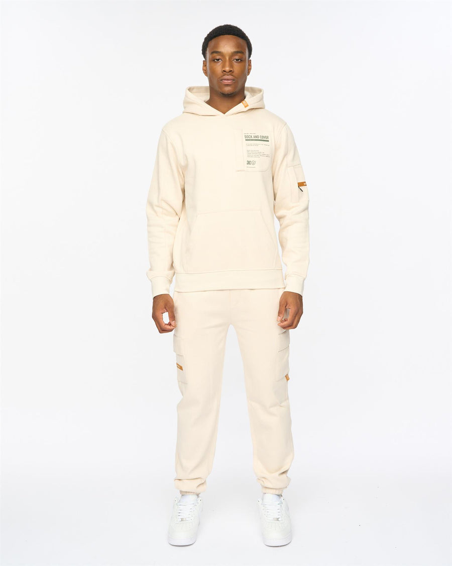 Mens Adamsberg Hoodie & Joggers Set Off White