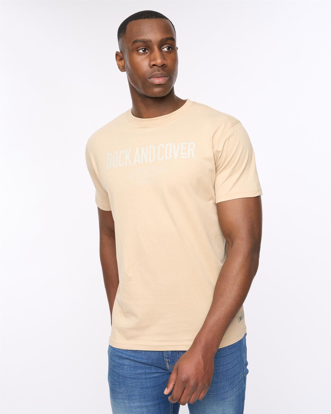 Mens Pittifore T-Shirt Stone