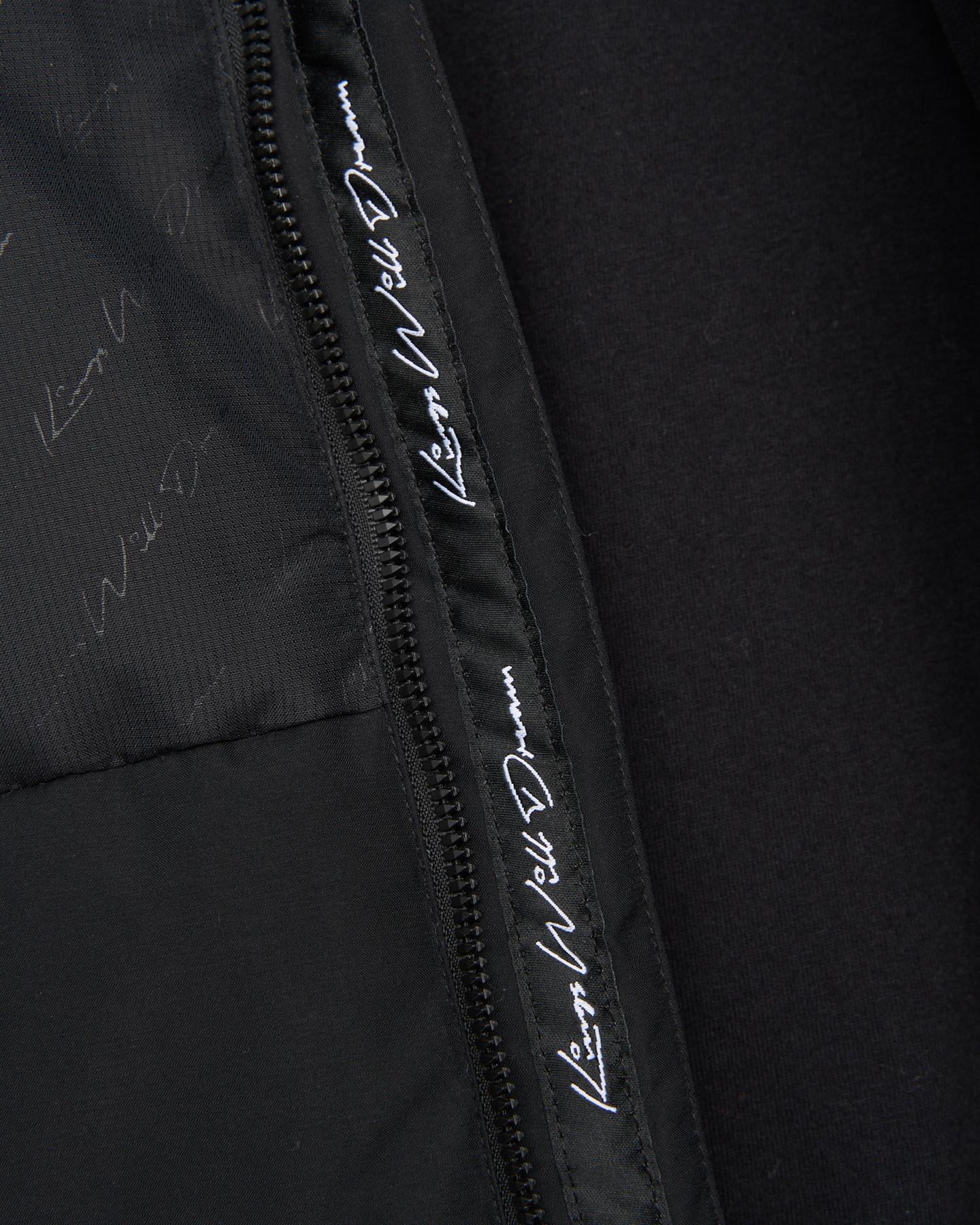 Mens Fractioned Puffer Jacket Black