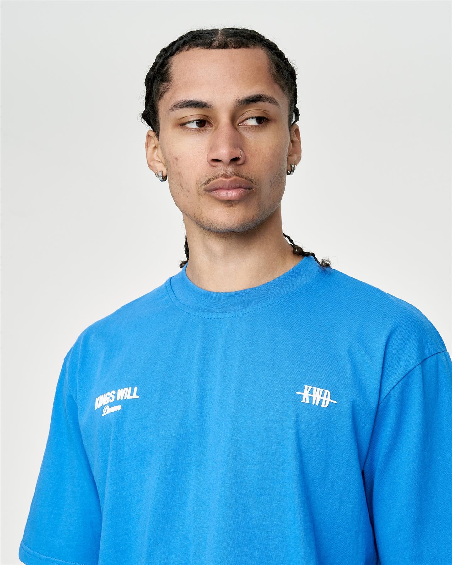 Mens Studio Garment District T-Shirt Blue