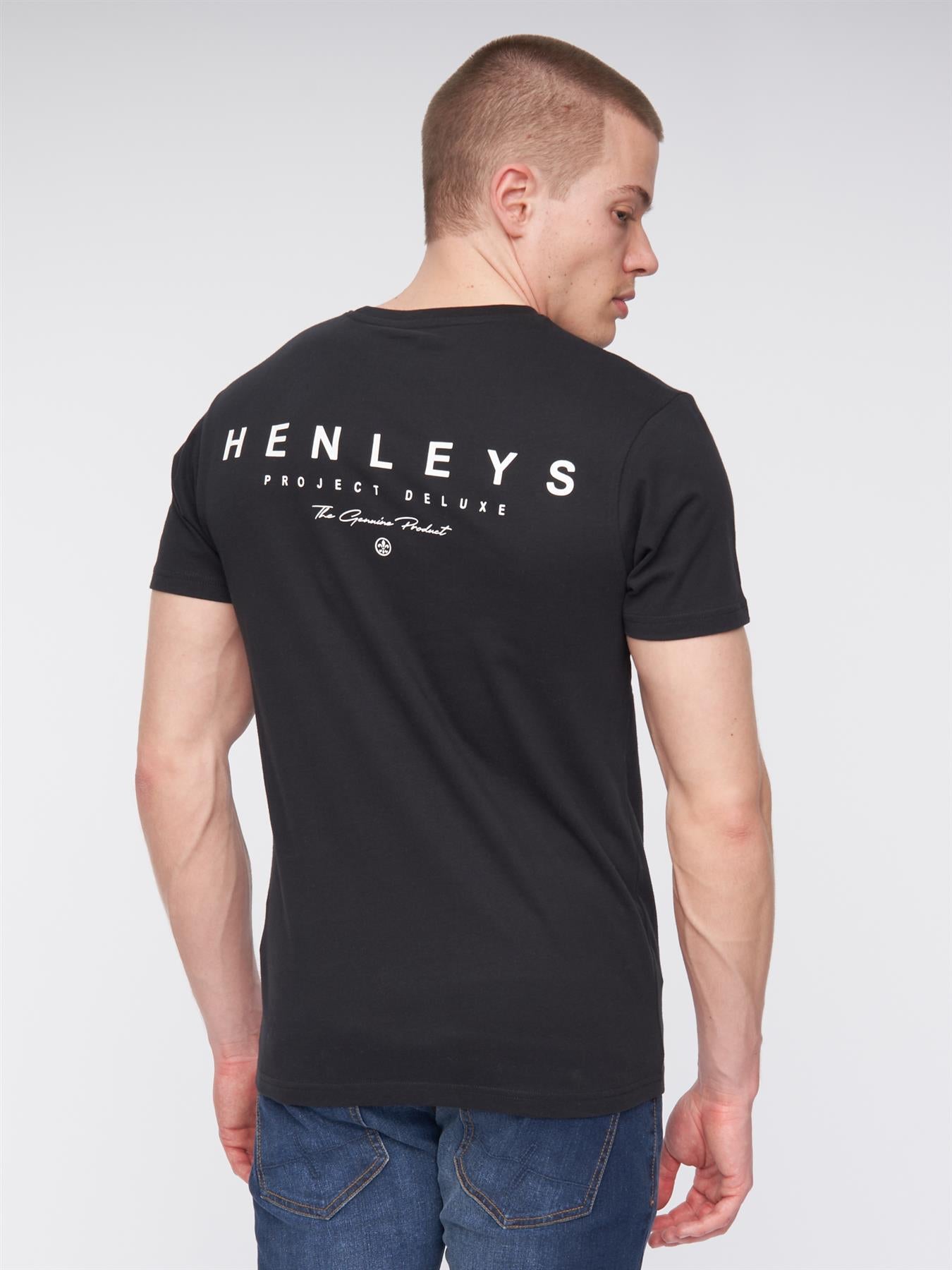 Mens Metafone T-Shirt Black