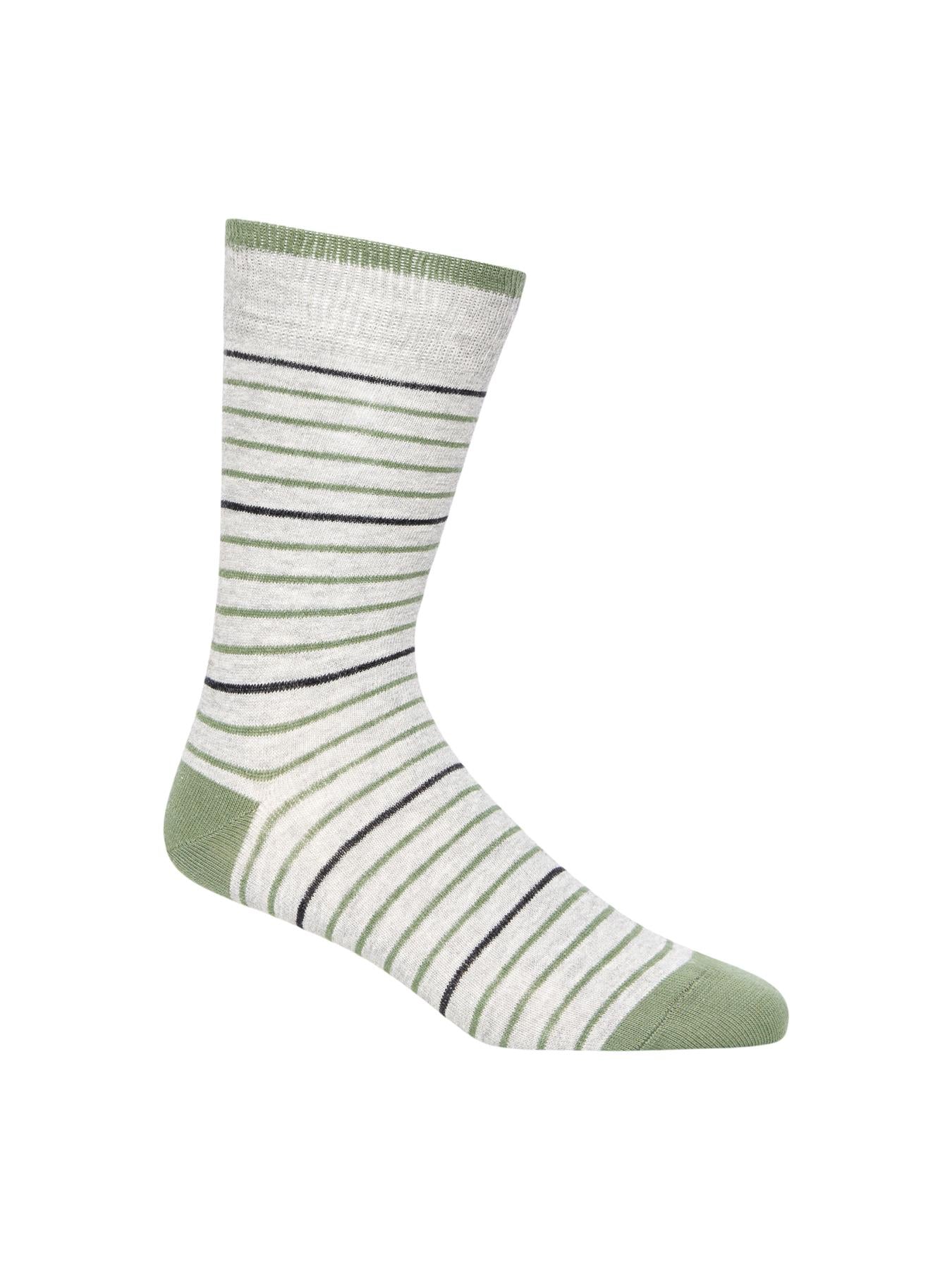 Mens Bellion Olive Socks 7pk Assorted