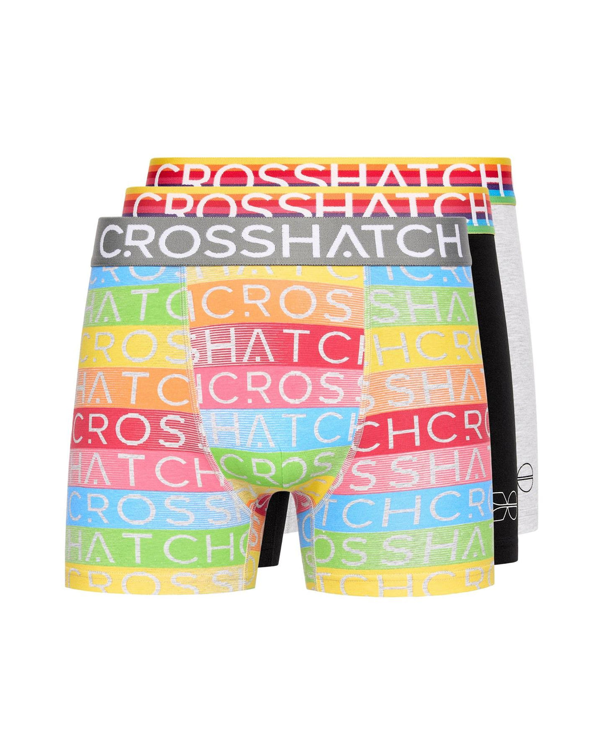 Rainbow Mix Boxers 3pk Mix