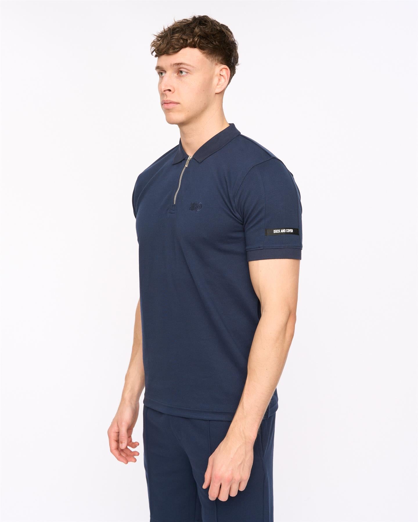 Mens Sherborn Polo Navy