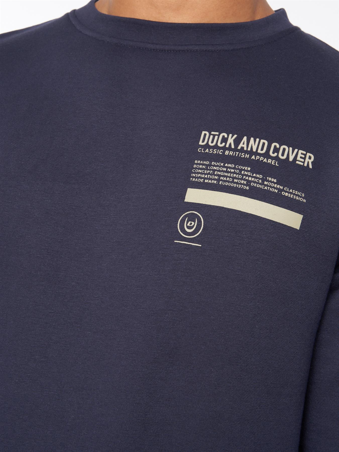 Mens Jennerkins Crew Sweat Navy