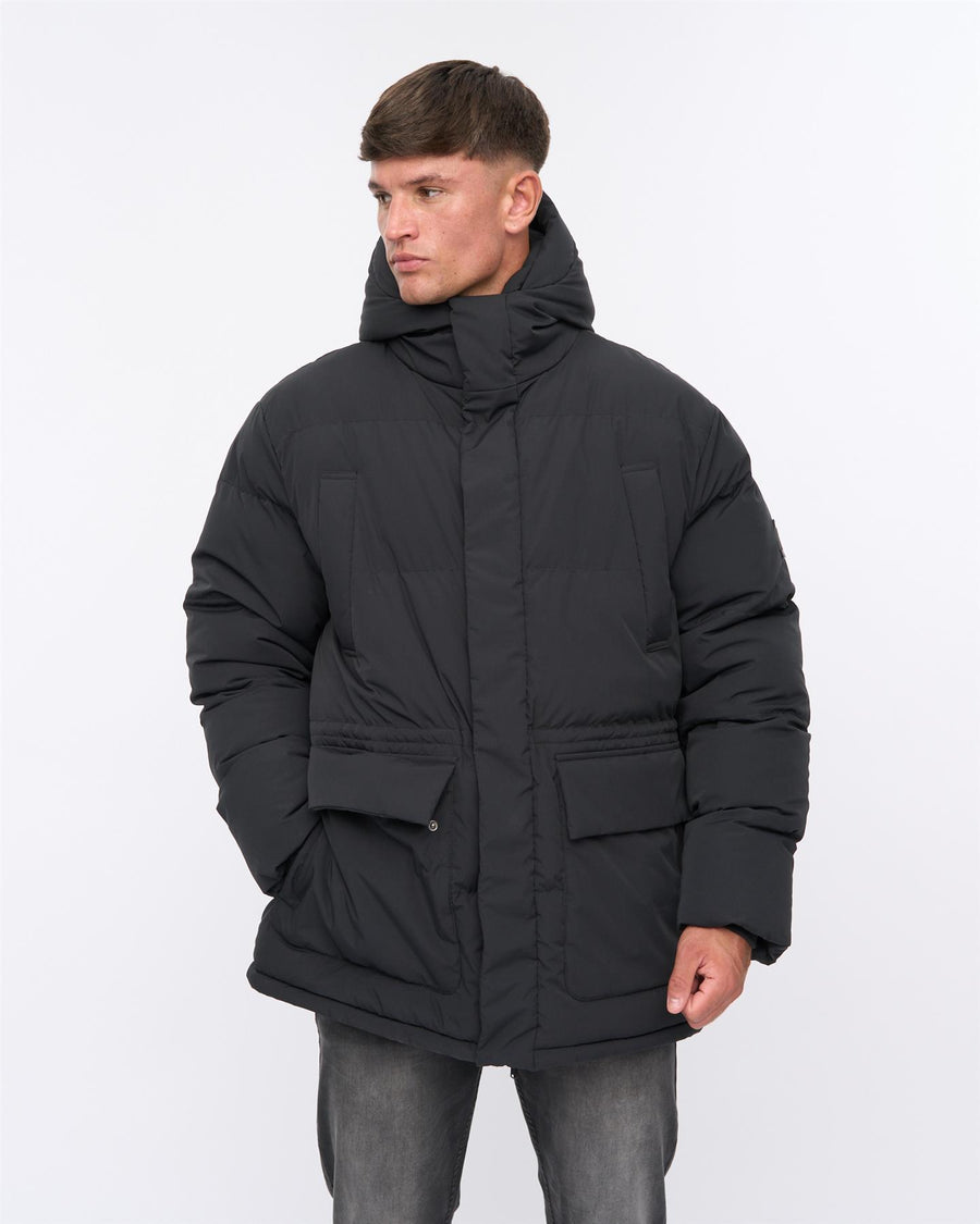 Mens Fletchley Puffer Jacket Black