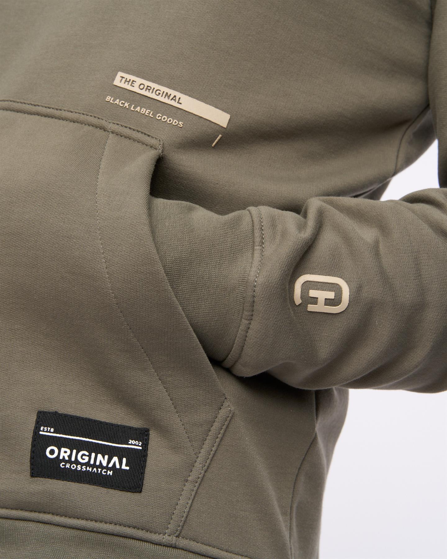 Mens Moules Hoodie Olive