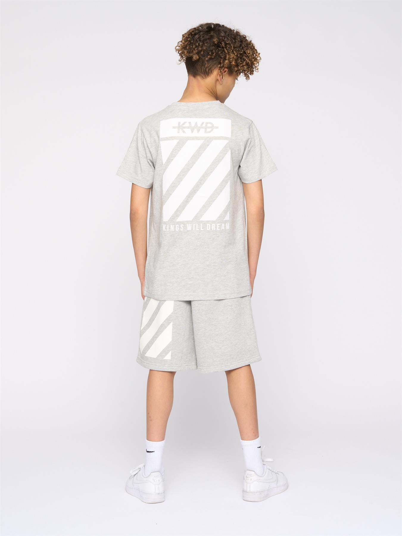 Kids Boys Stanton T-Shirt Grey Marl