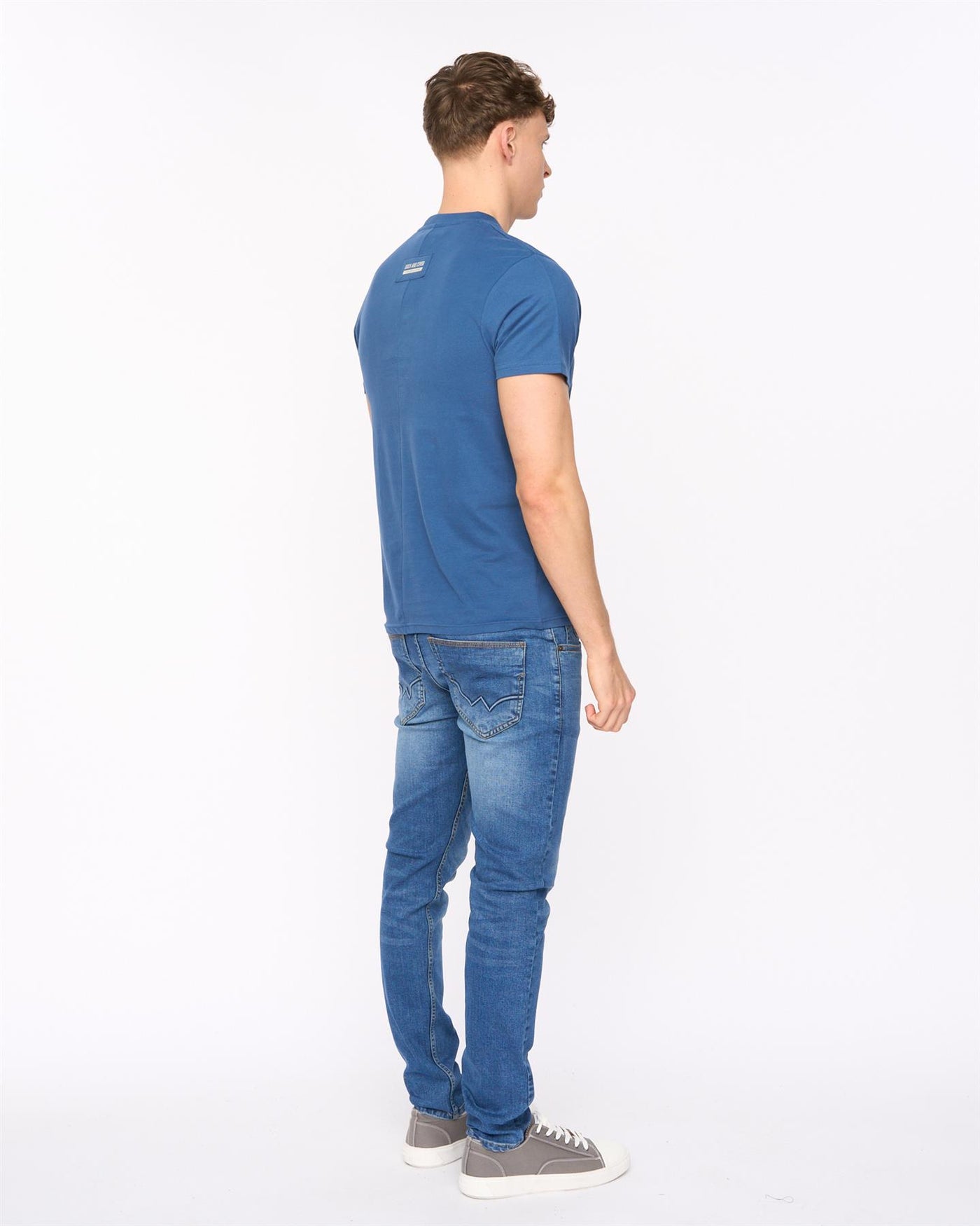 Mens Stoneham T-Shirt Denim Blue