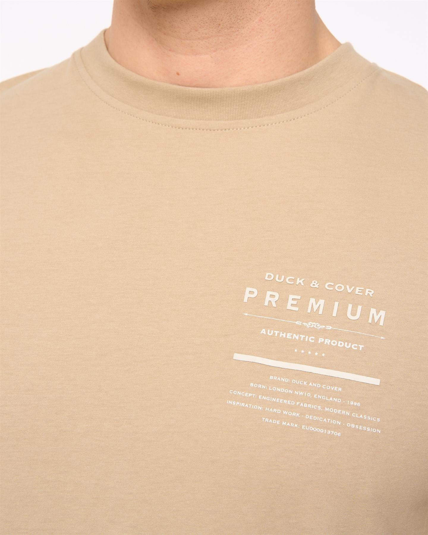 Mens Rayland T-Shirt Stone