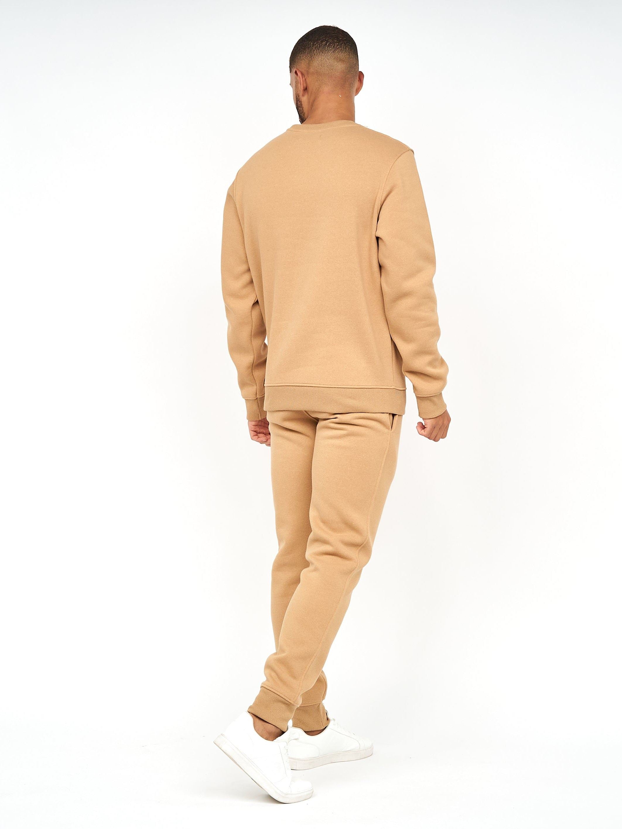 Mens Noma Crew Sweat/Jogger Set Linen