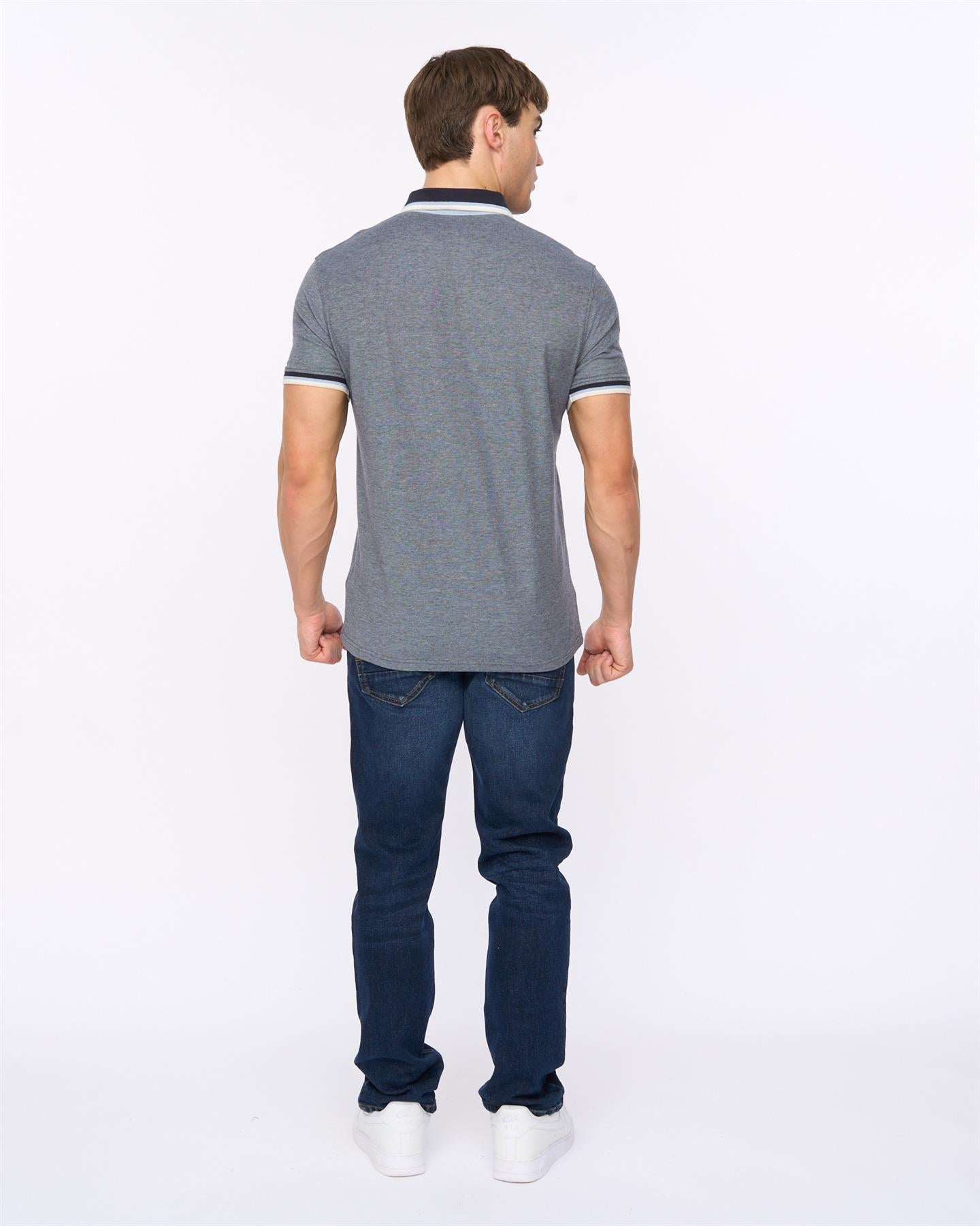 Mens Mettormoore Polo Navy
