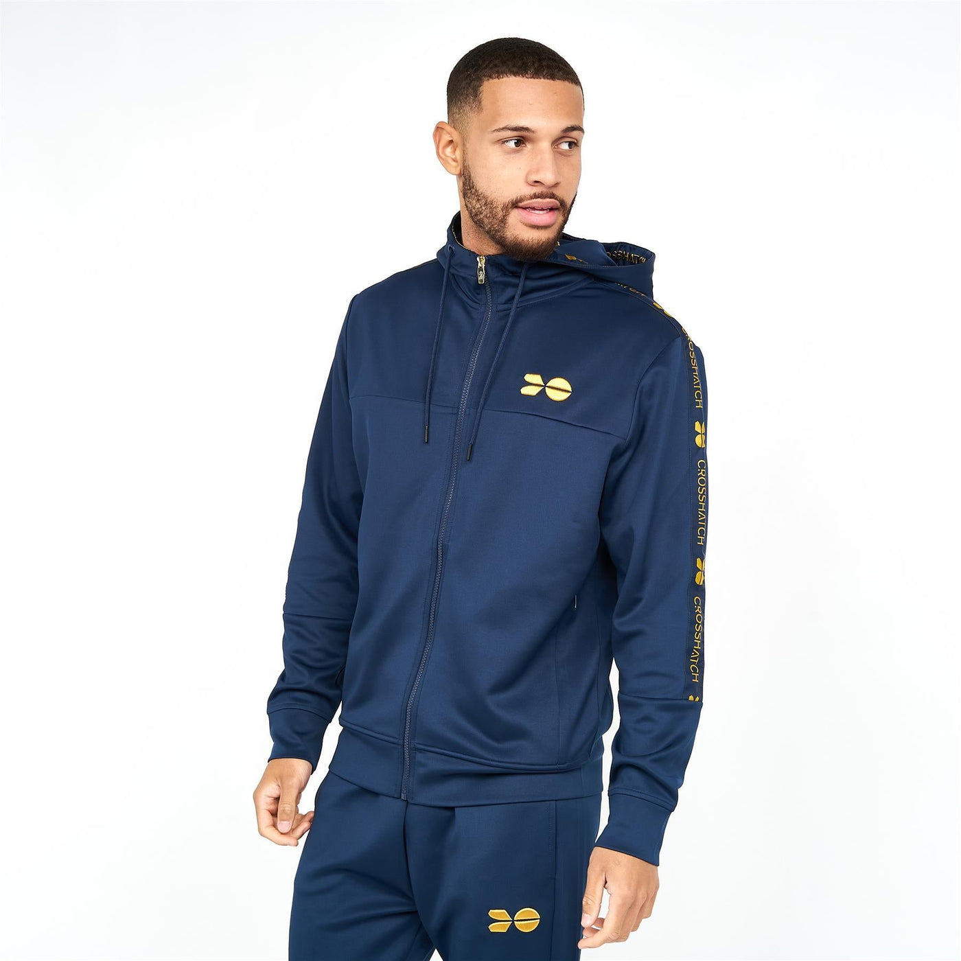 Mens Trackside Tracksuit Navy
