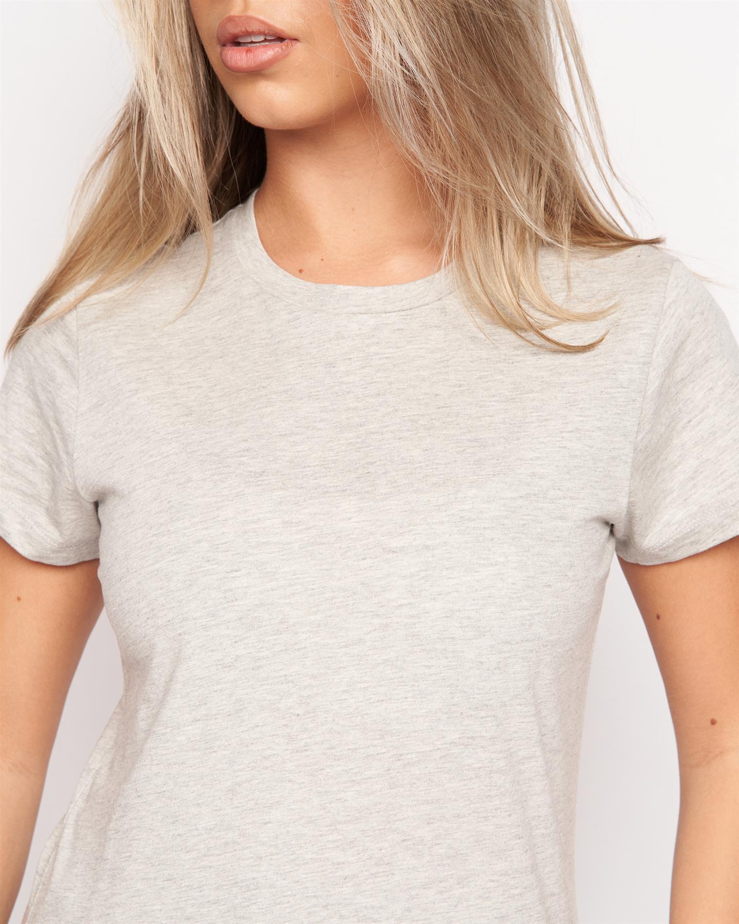 Wynster T-Shirt Light Grey Marl