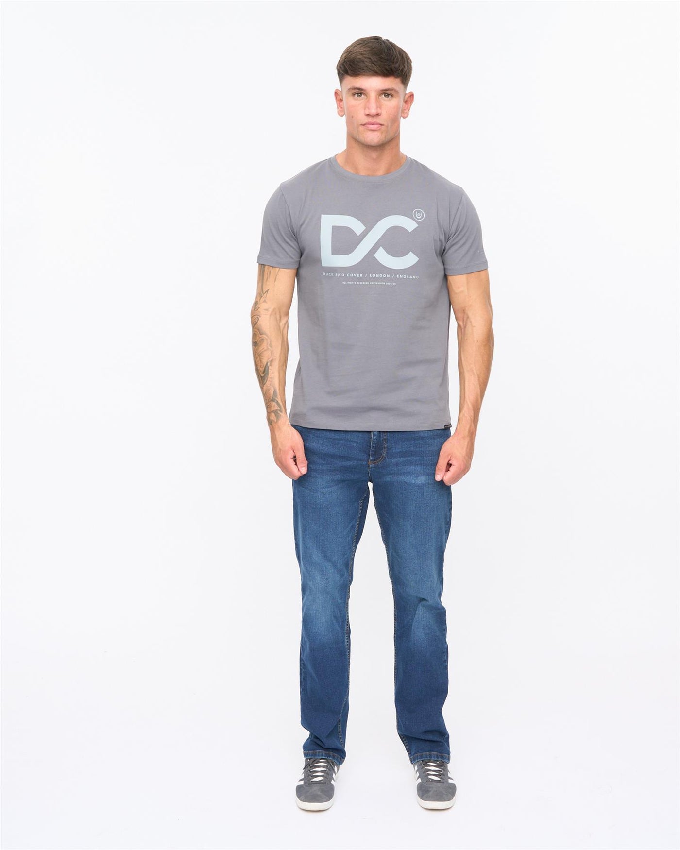 Mens Polymoore Heavy T-Shirt Petrol