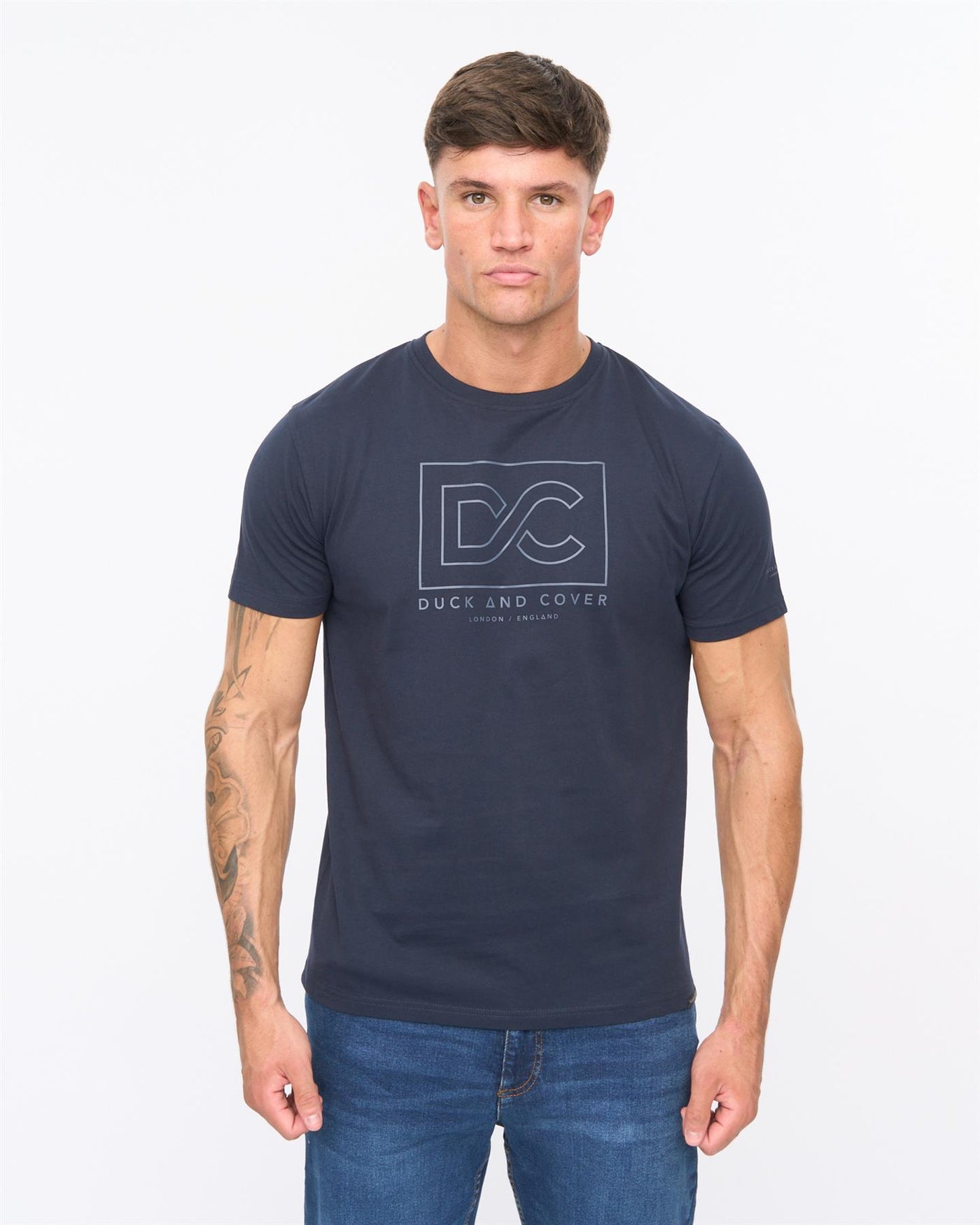 Mens Rampmoore Heavy T-Shirt Navy