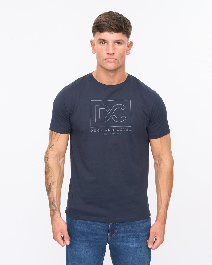 Mens Rampmoore Heavy T-Shirt Navy