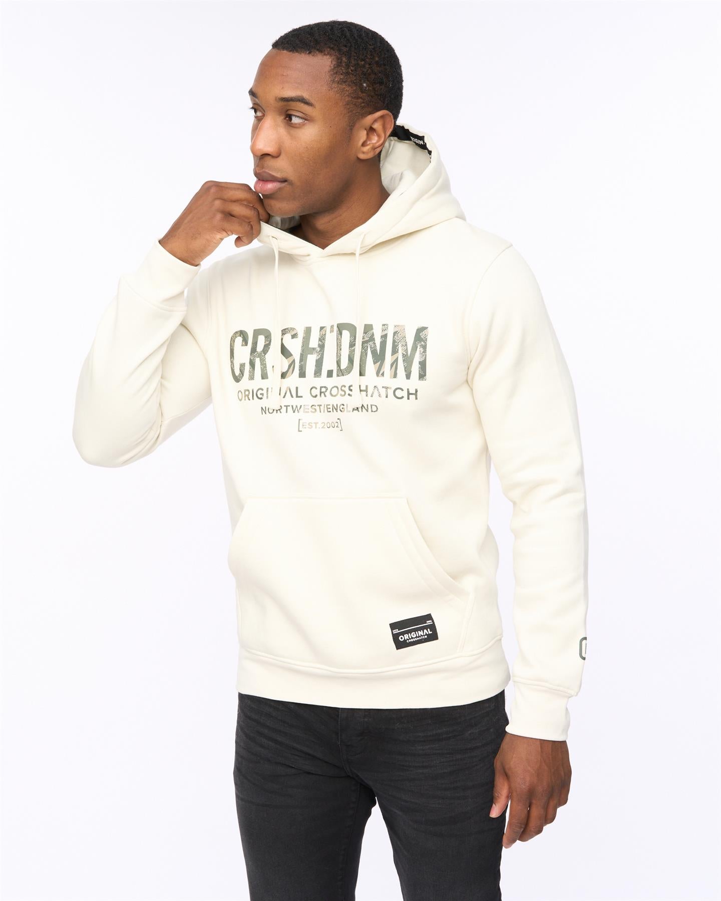 Mens Campbox Hoodie Off White