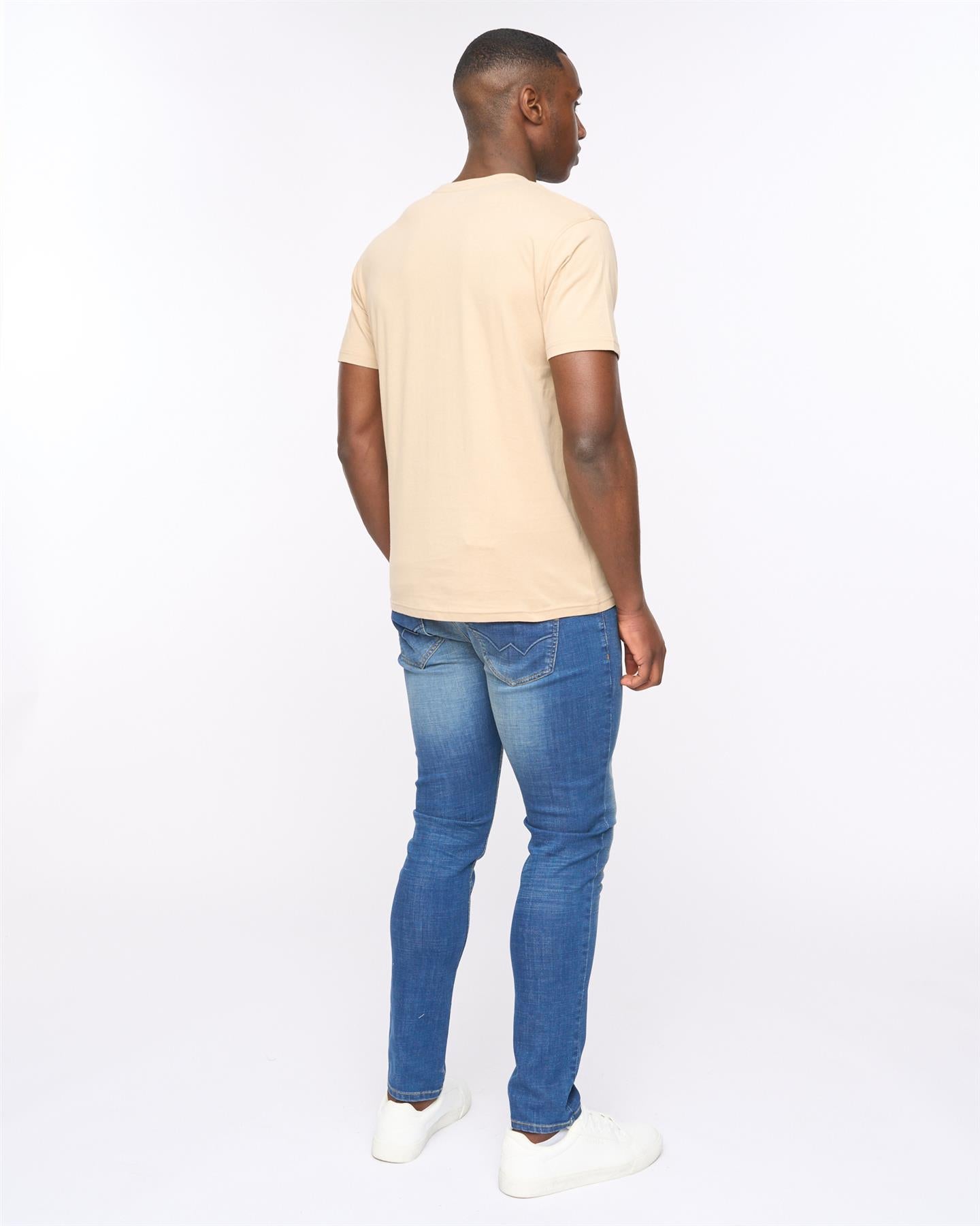 Mens Pittifore T-Shirt Stone
