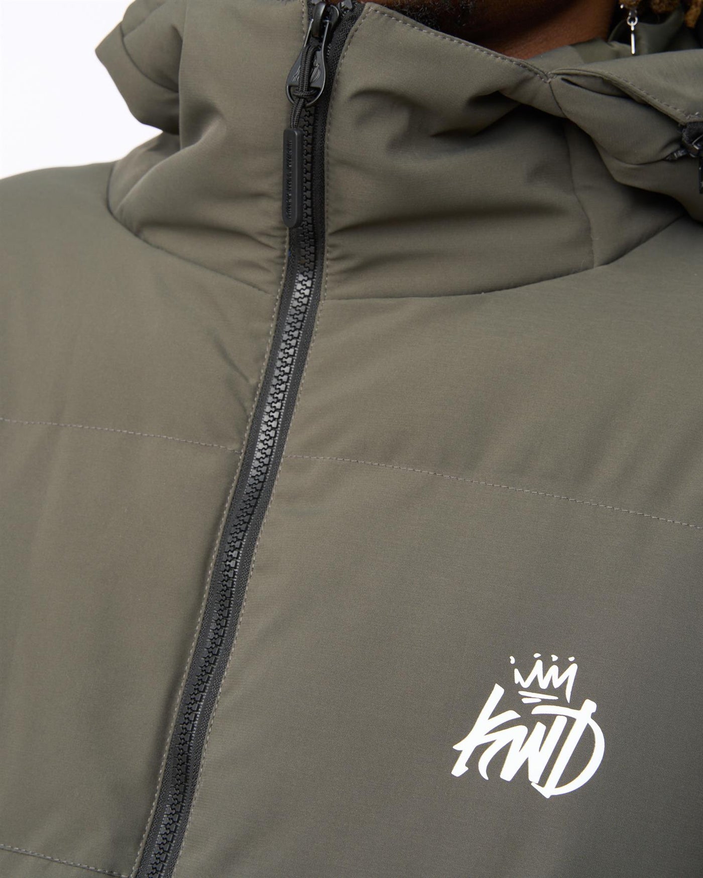 Mens Nahjo Puffer Jacket Olive