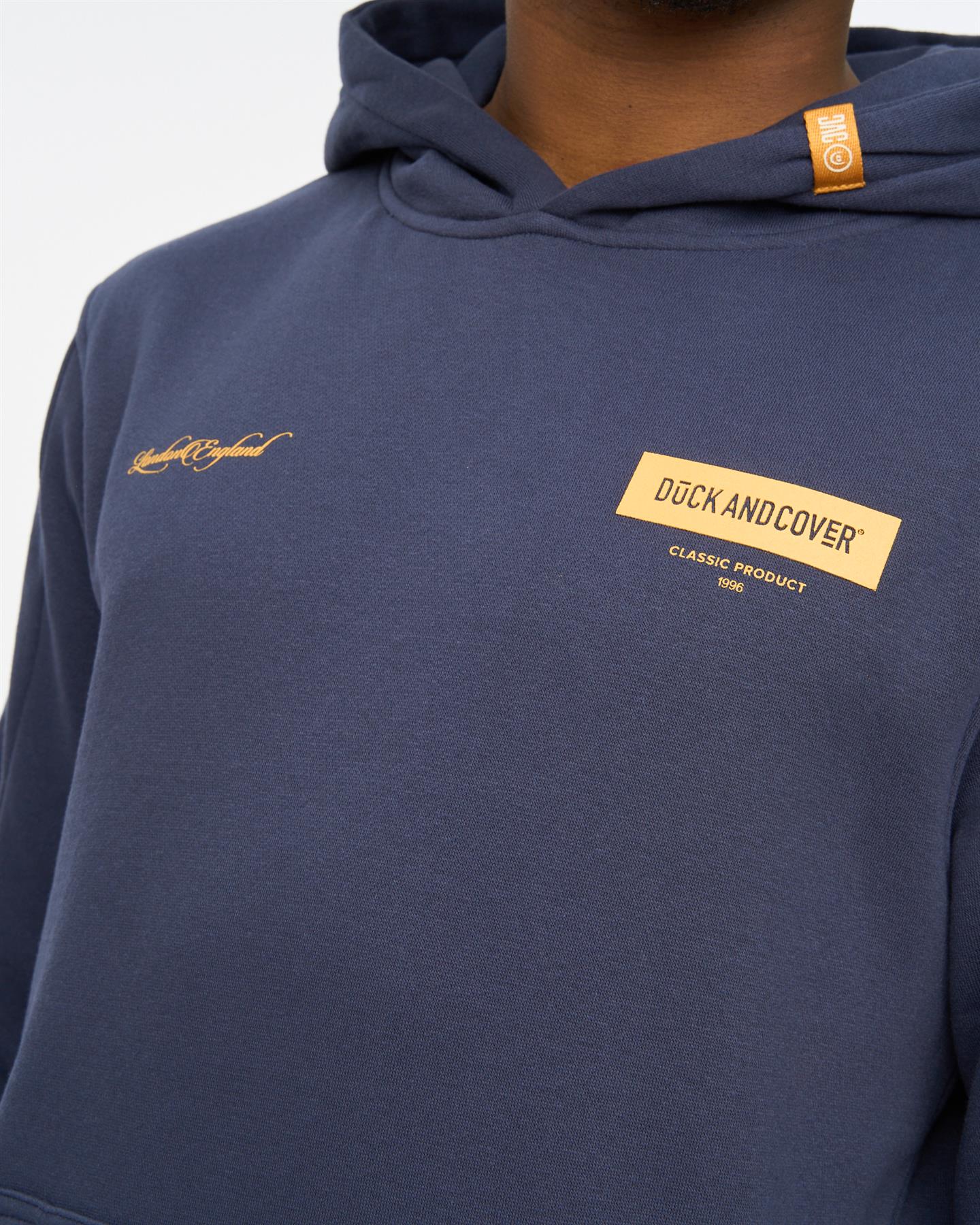 Mens Marsak V2 Hoodie Indigo