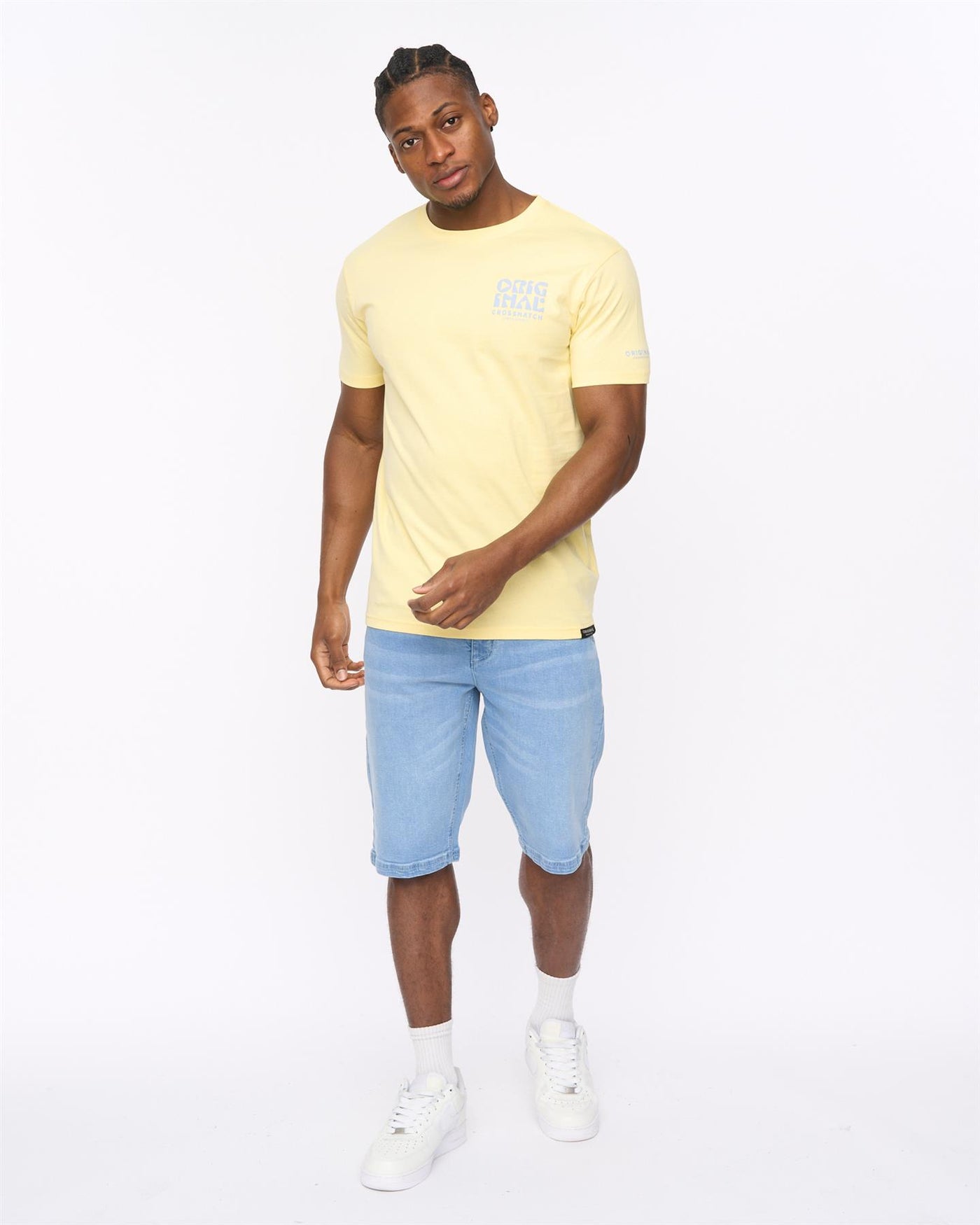 Mens Wellmoores T-Shirt Yellow