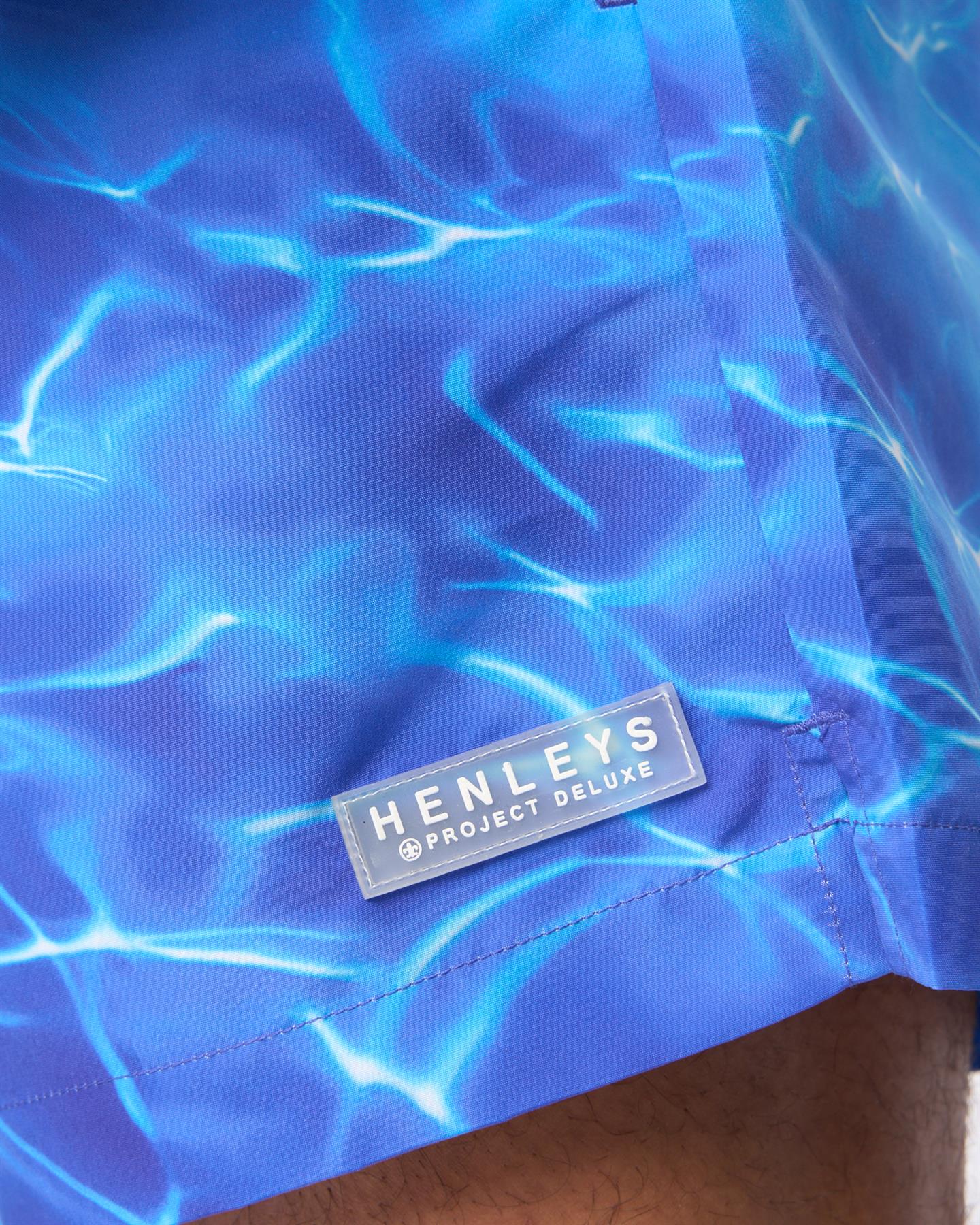 Mens Henpool Swim Shorts Blue