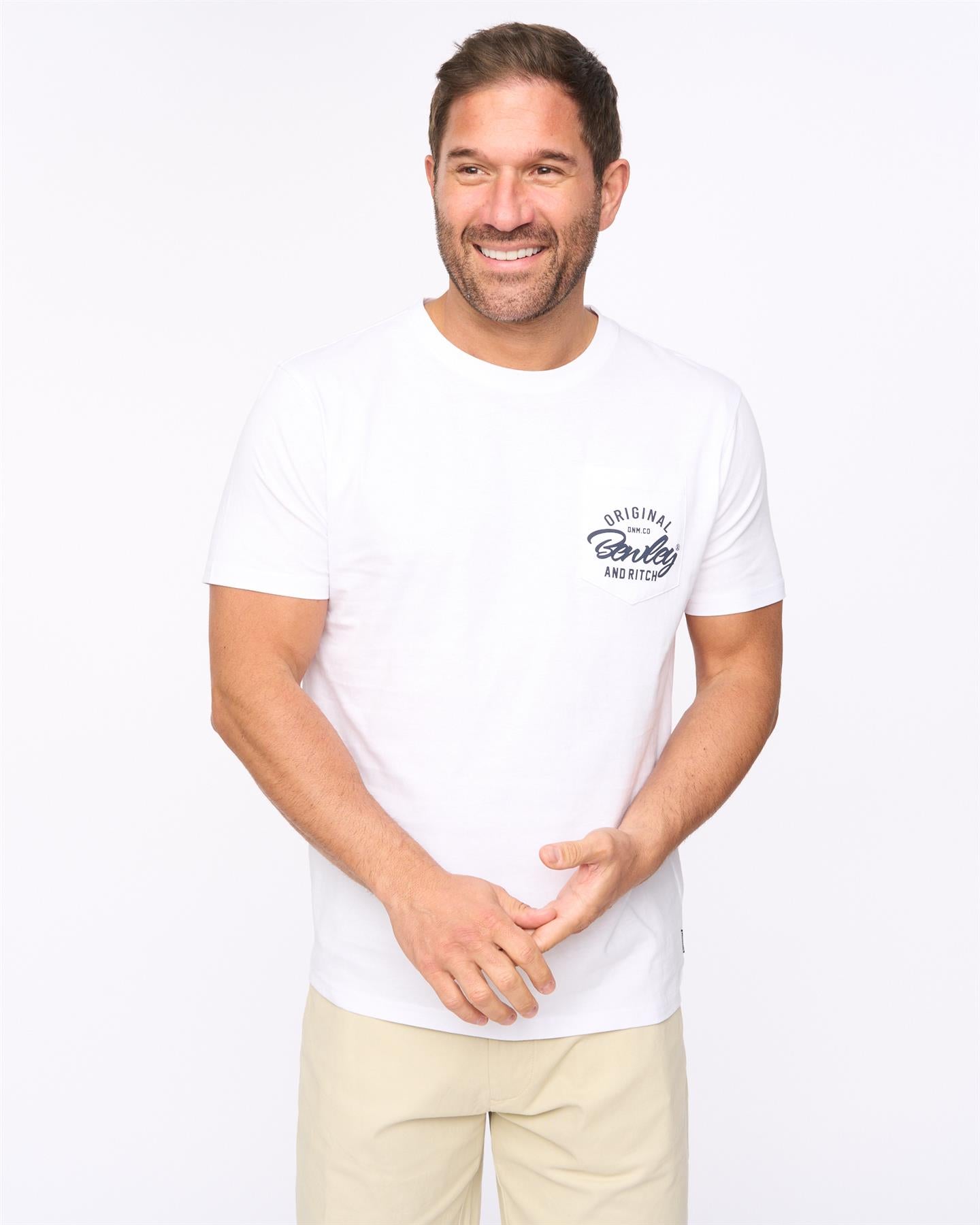 Mens Milestan T-Shirt White