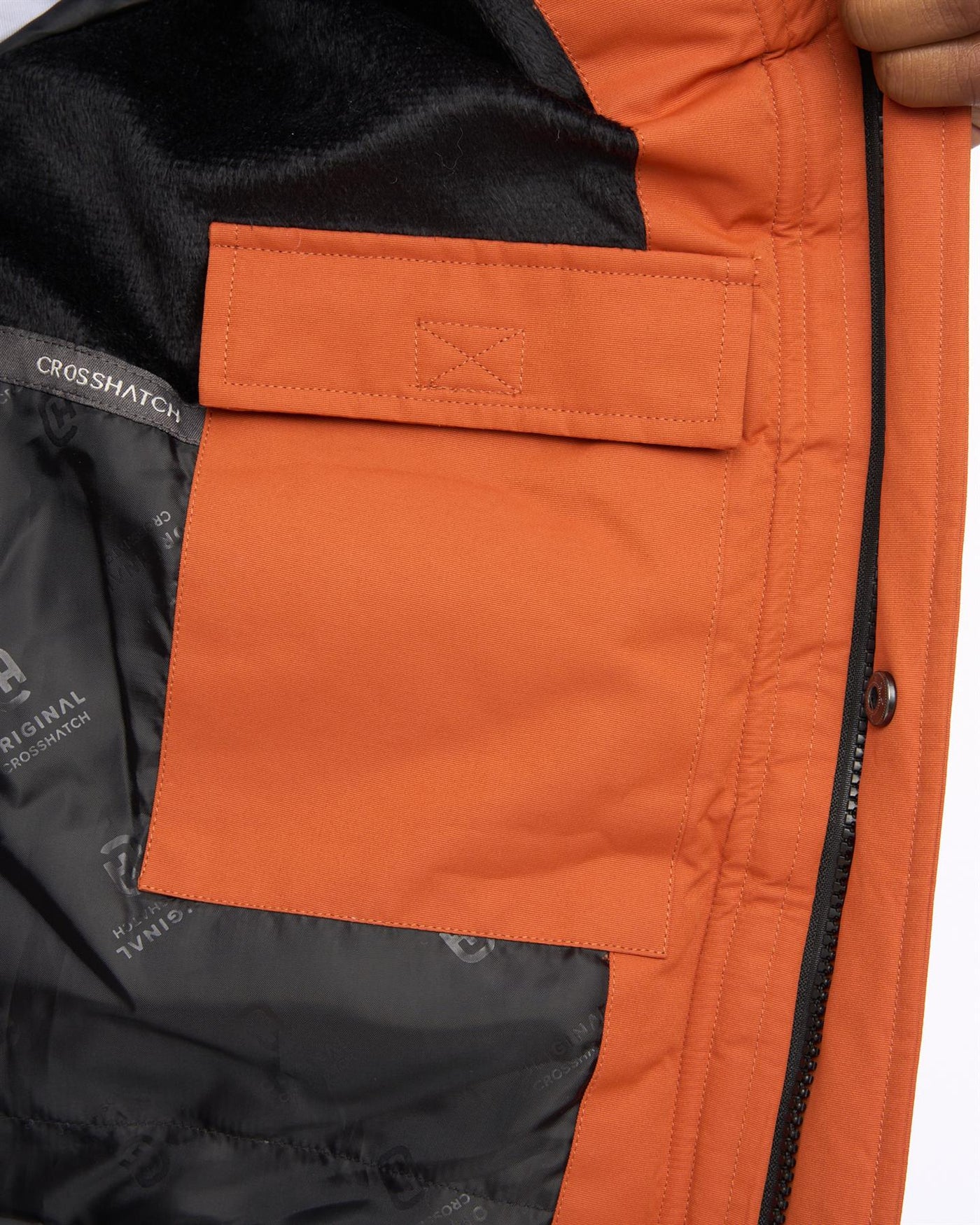 Mens Milwaka Long MVE Jacket Burnt Orange