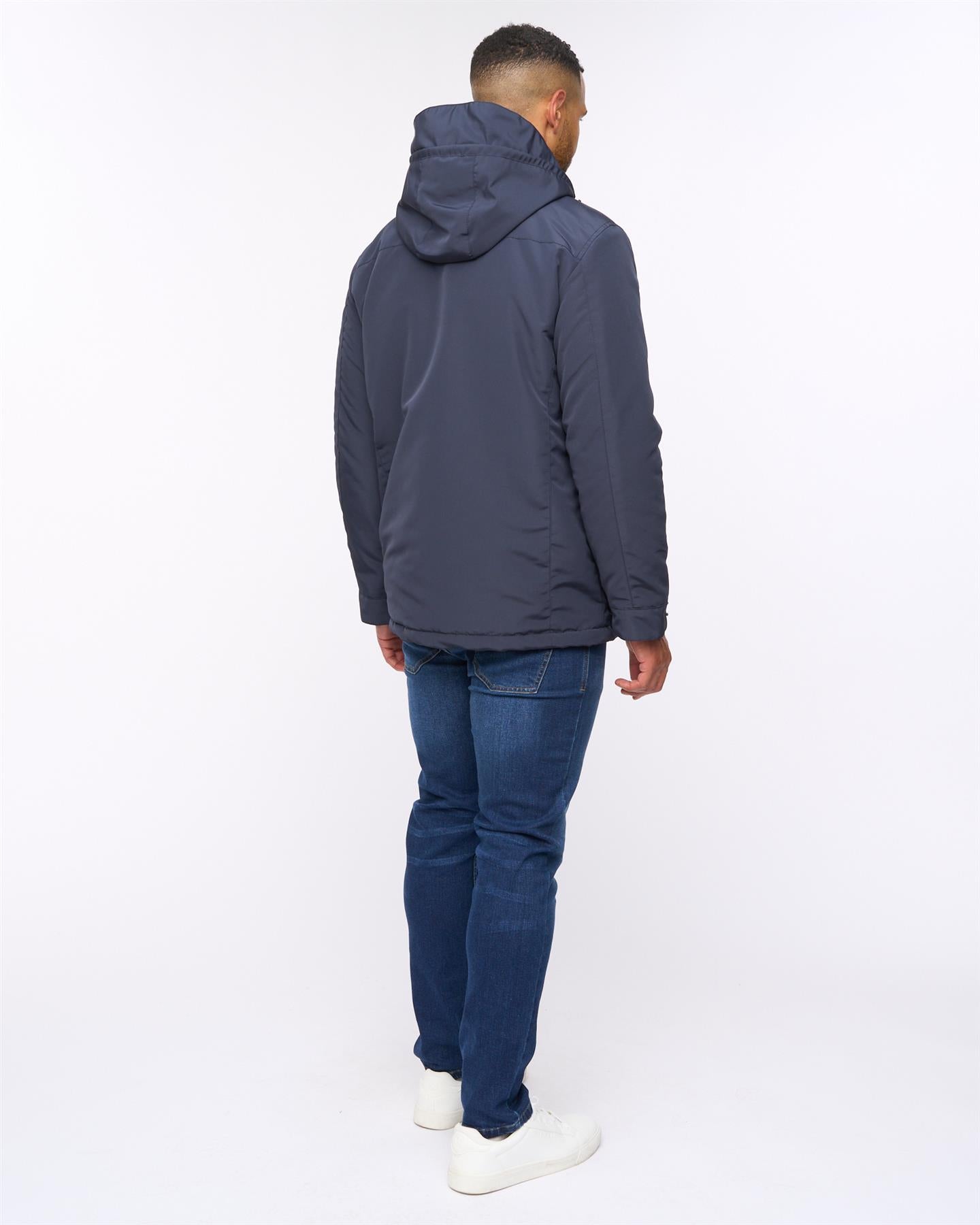 Mens  Winward Double Collar Jacket Navy
