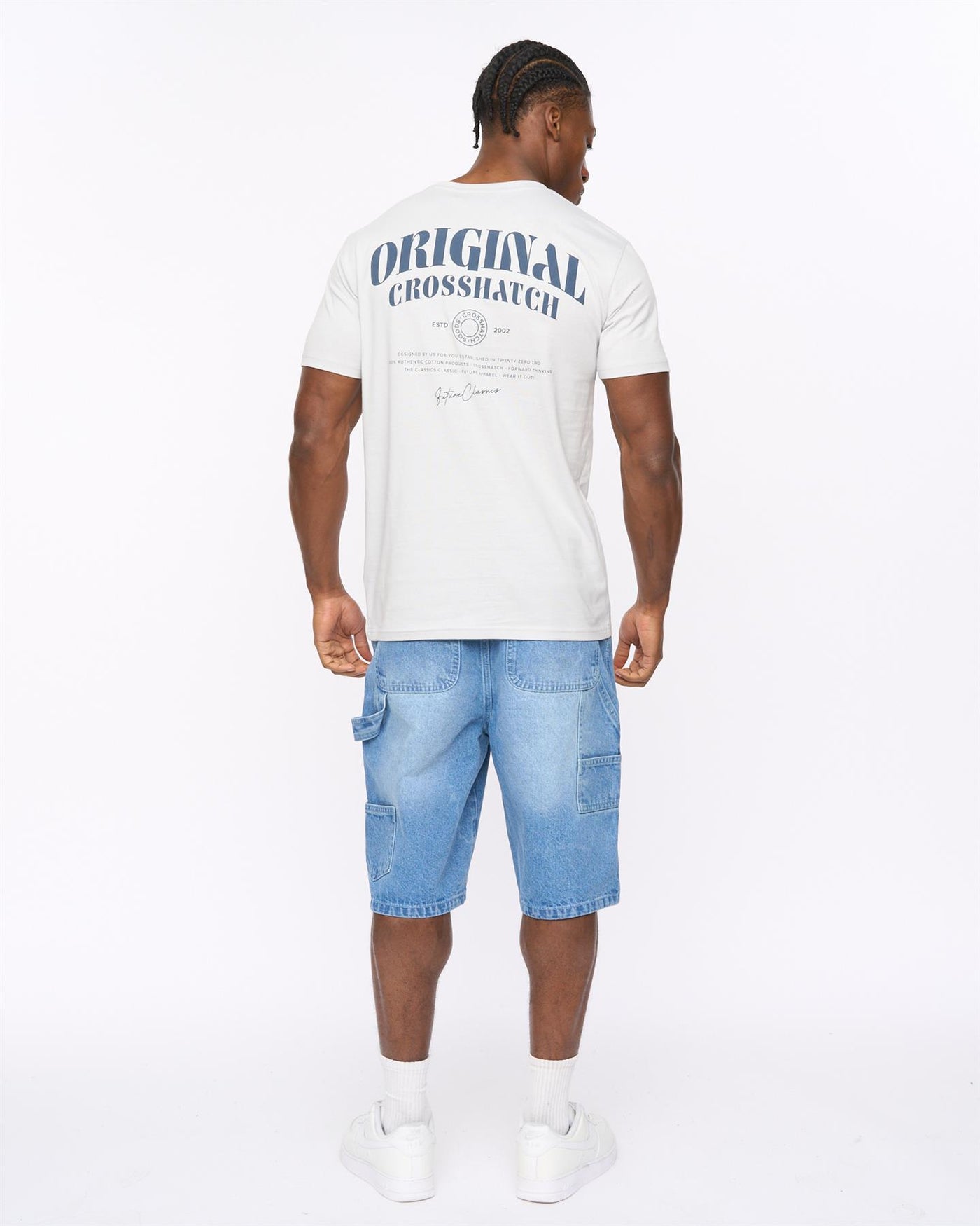 Mens Labstock T-Shirt Light Blue