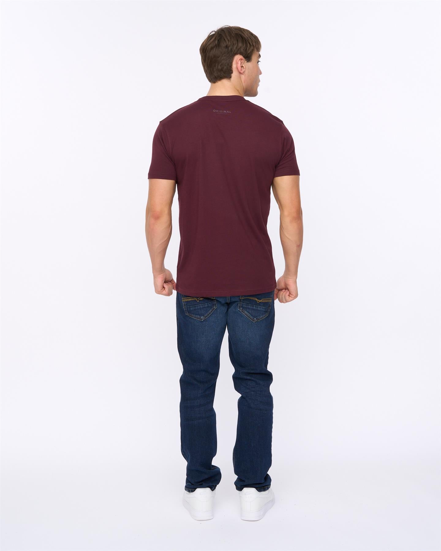 Mens Demiwear T-Shirt Raisin