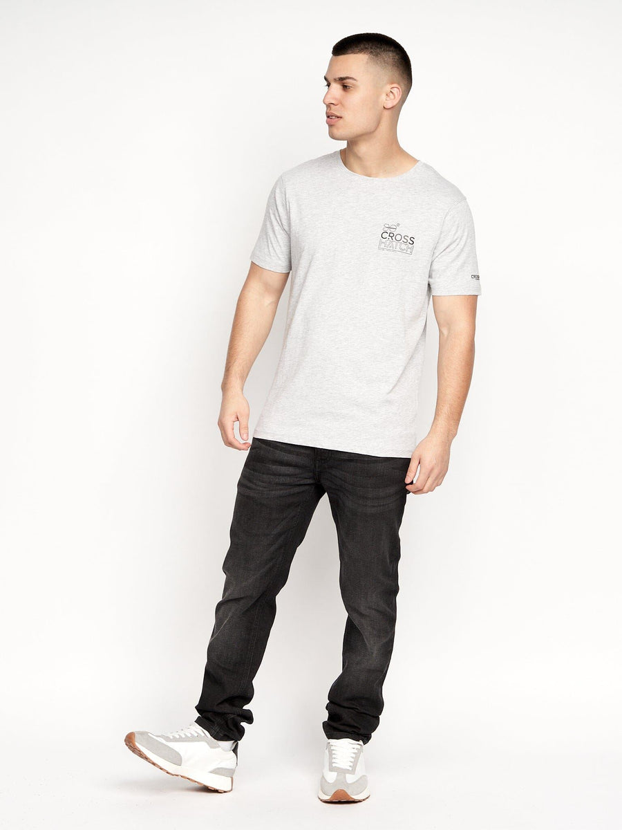 Mens Pentan T-Shirt 2pk Blue/Grey