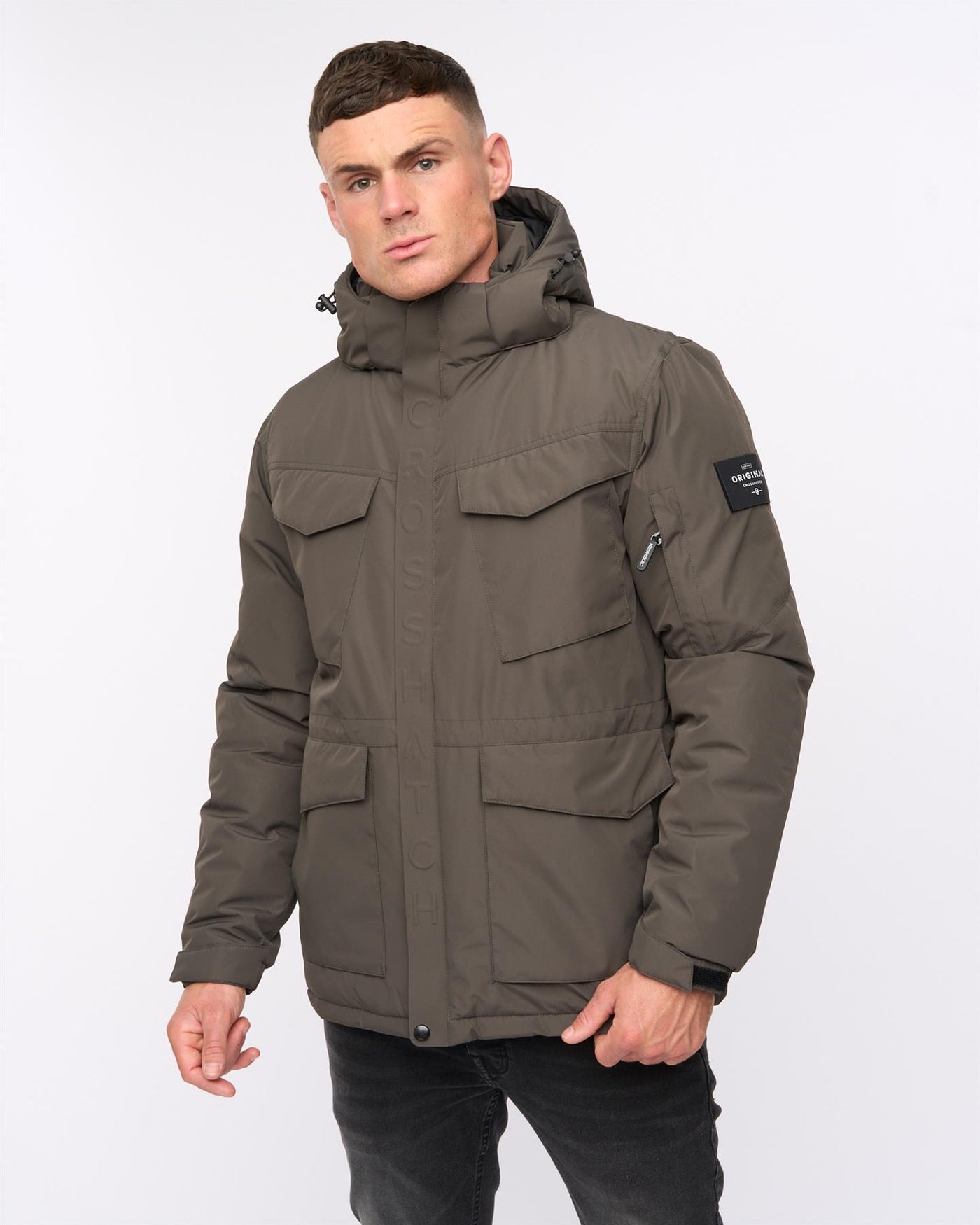 Mens Plentons Jacket Olive