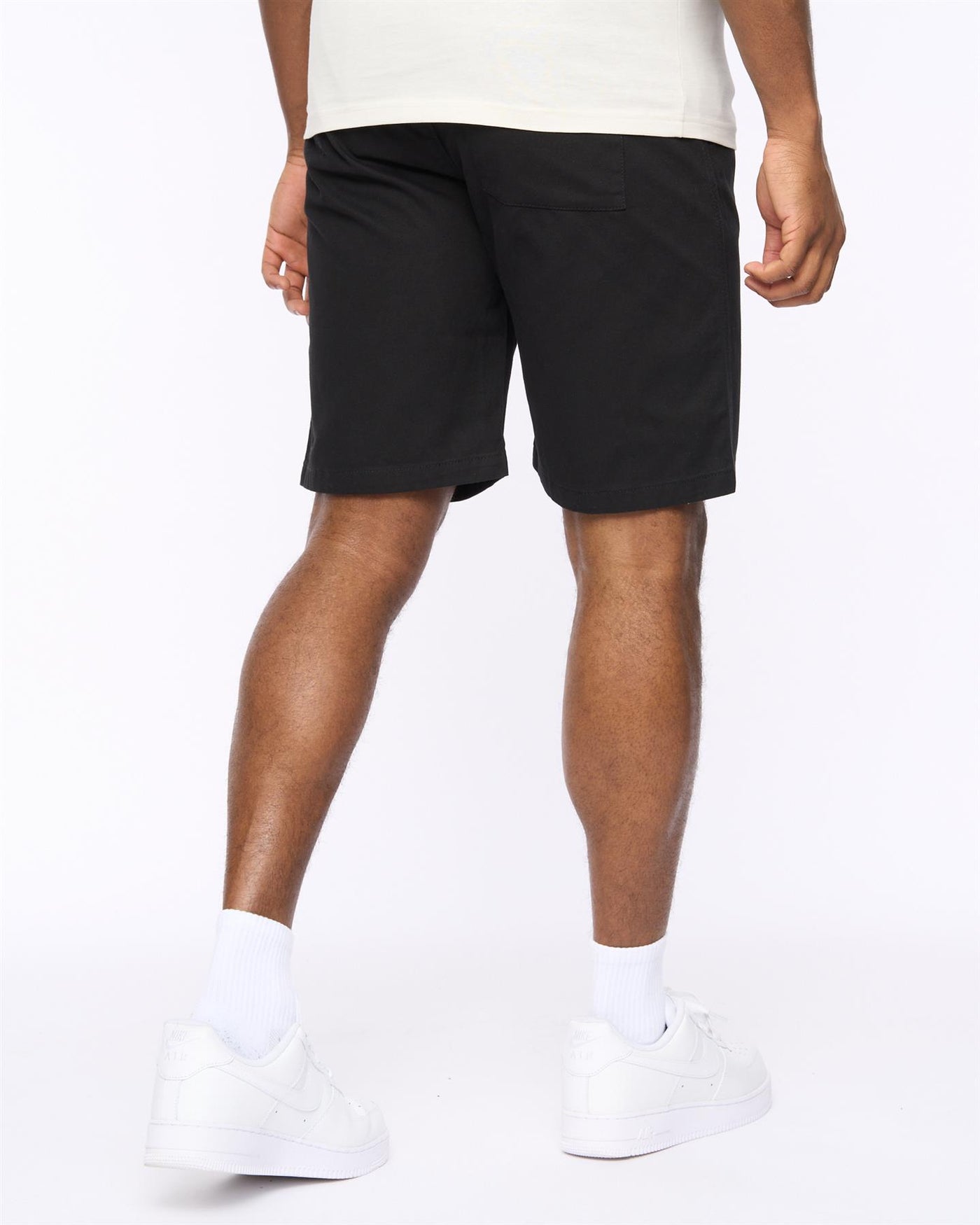 Mens Blansmoore Elastic Waist Shorts Black