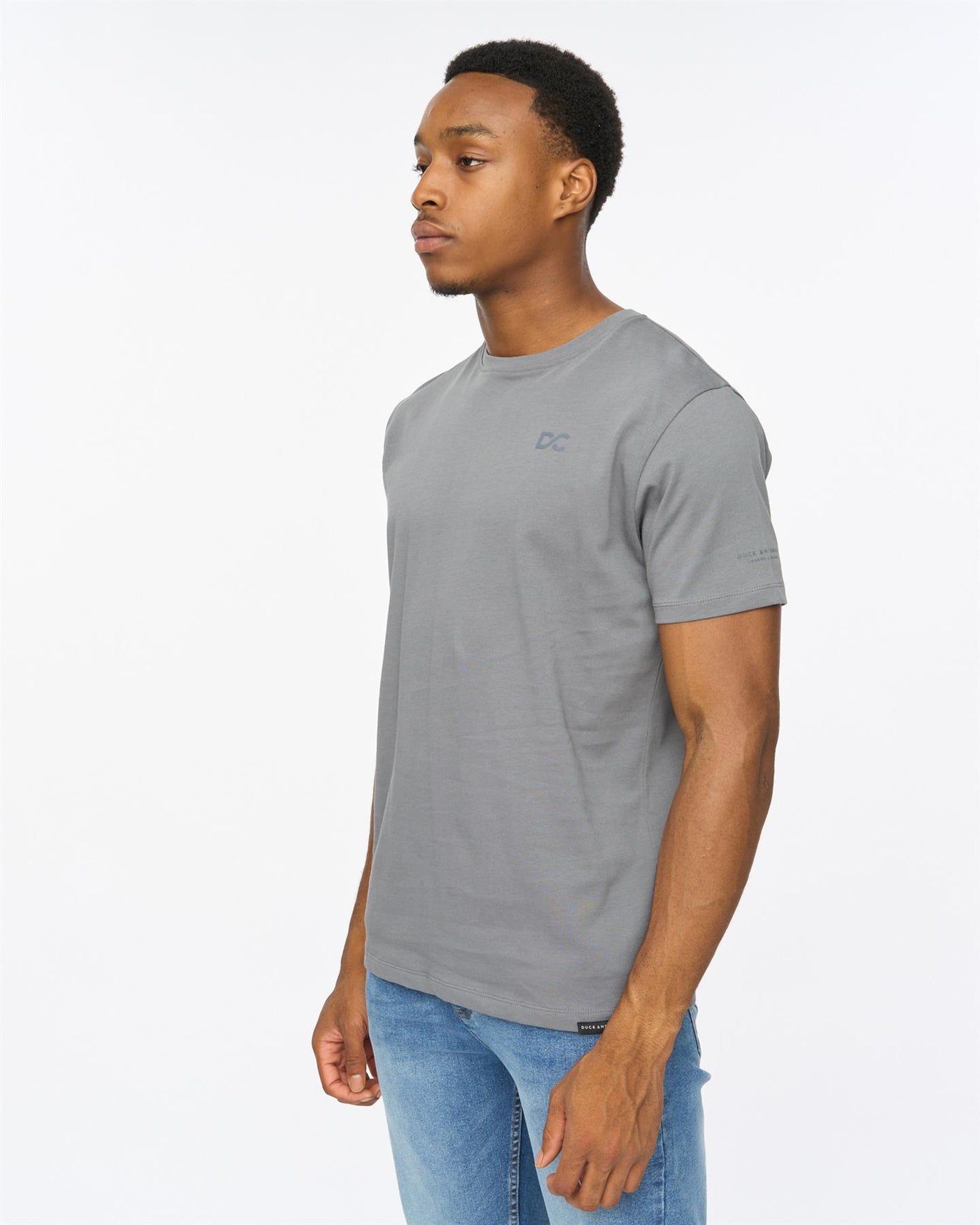 Mens Trimlines Heavy T-Shirt Petrol