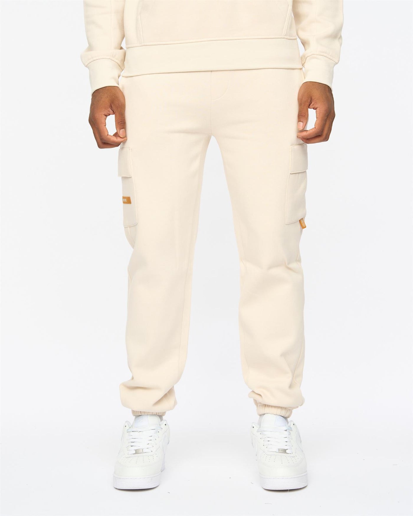 Mens Adamsberg Hoodie & Joggers Set Off White