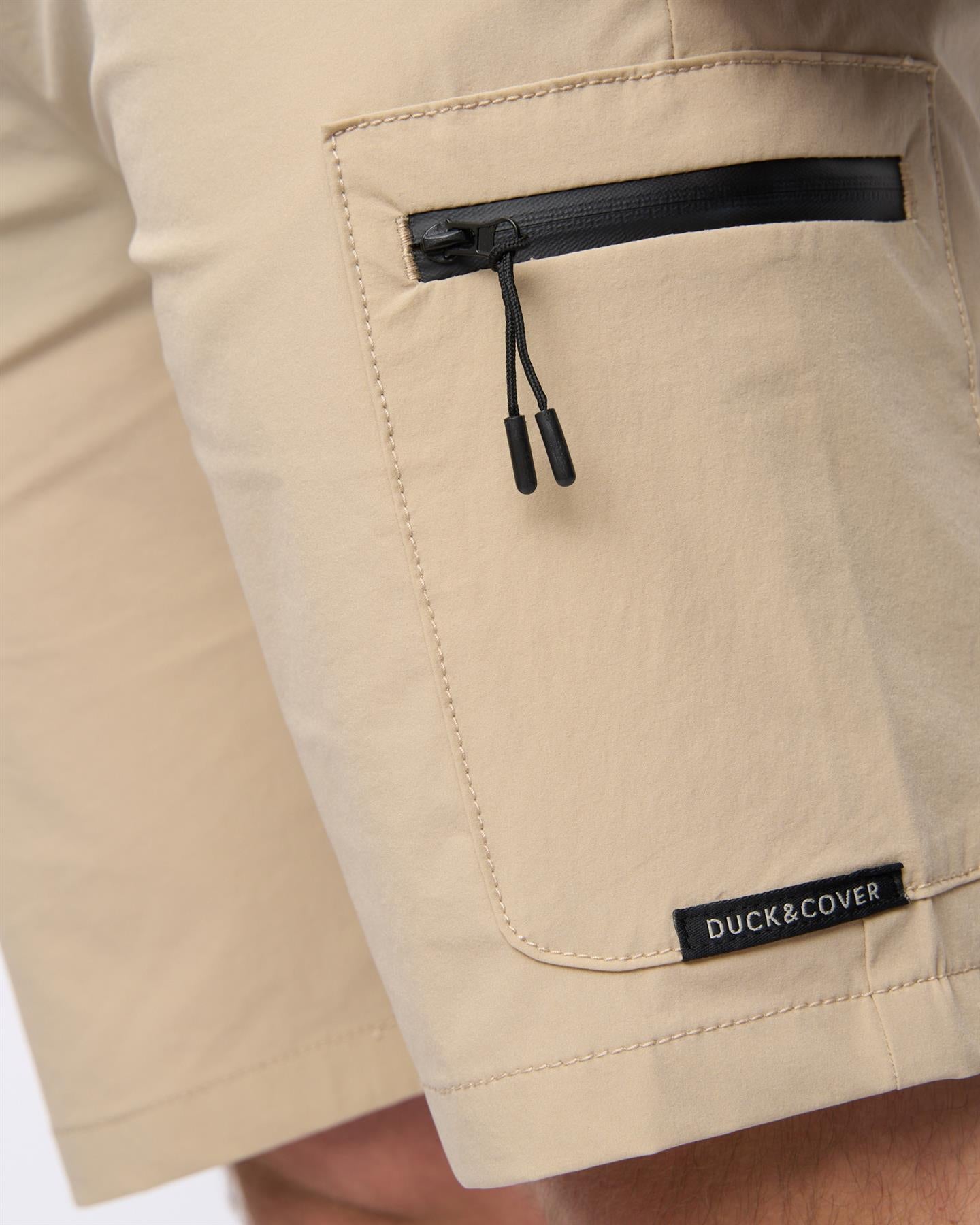 Mens Puretore Shorts Stone