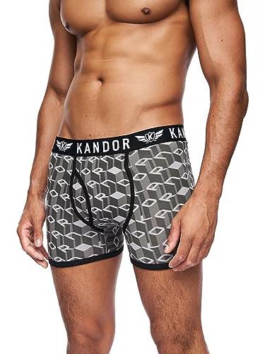 Men's Lingo Boxers 5pk Black