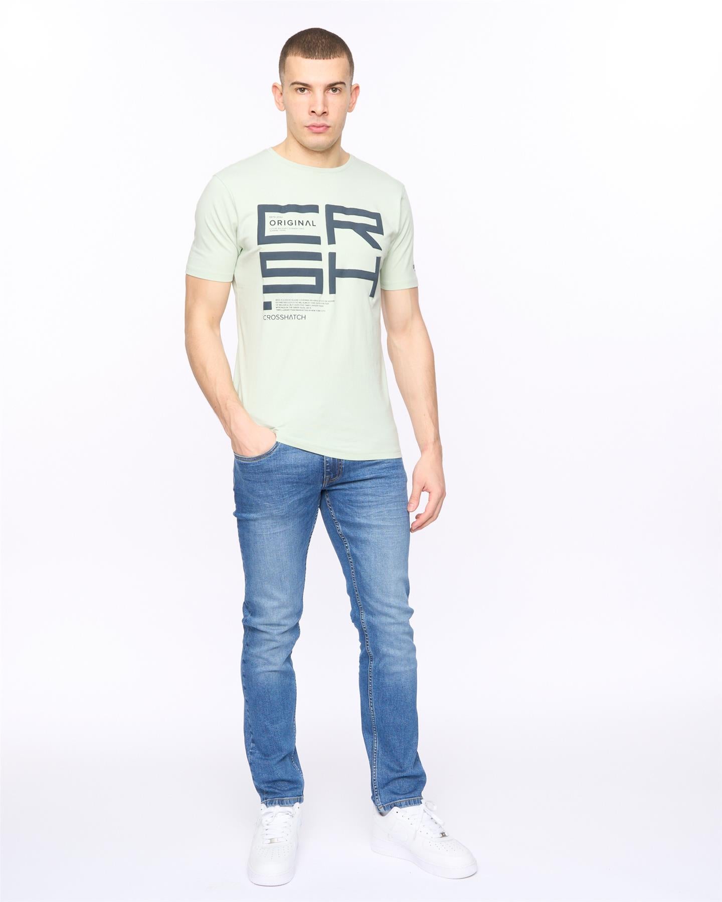 Mens Squarebox T-Shirt Mint