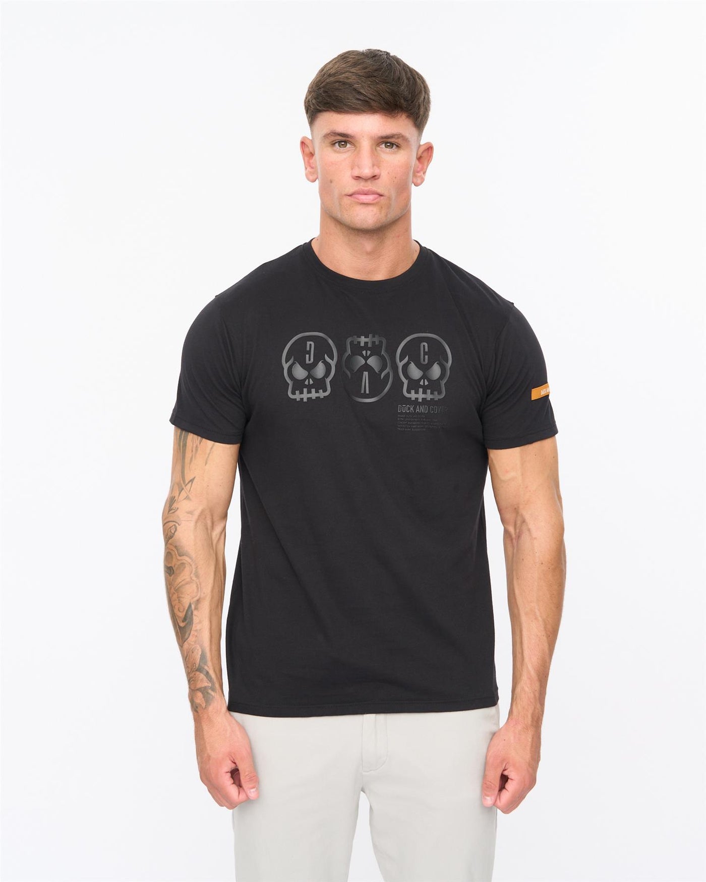 Mens Deltamans T-Shirt Black