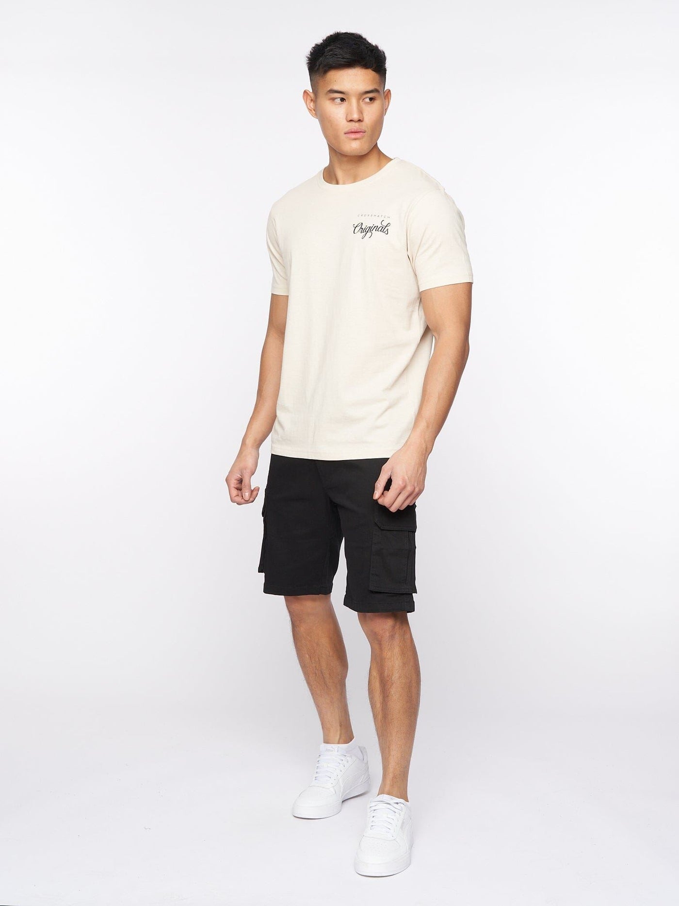Frentons Cargo Shorts Black